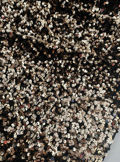 Gold Champagne Sequin on Velvet - Image 5