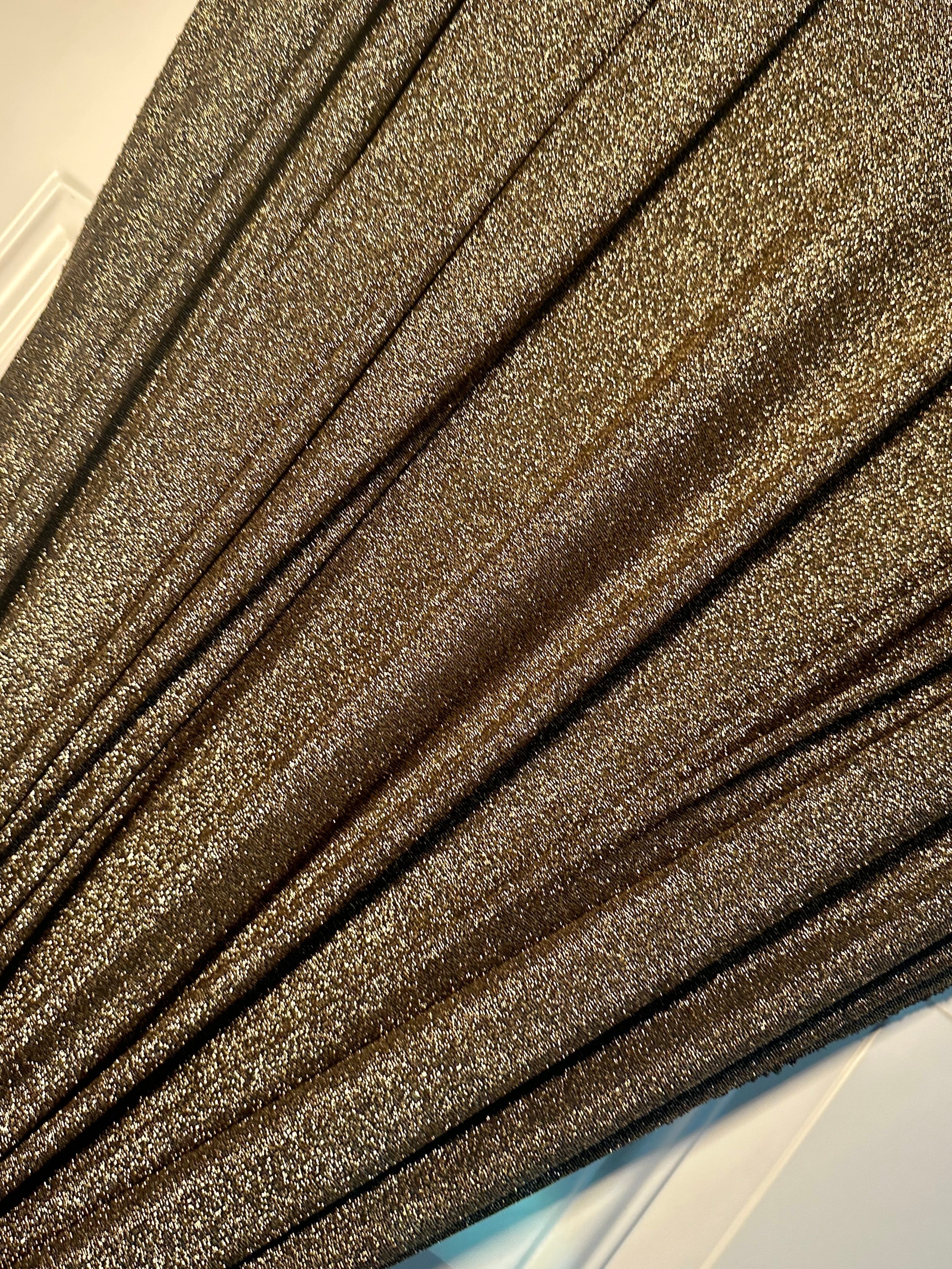 Gold Spandex Lurex Knit - Image 5