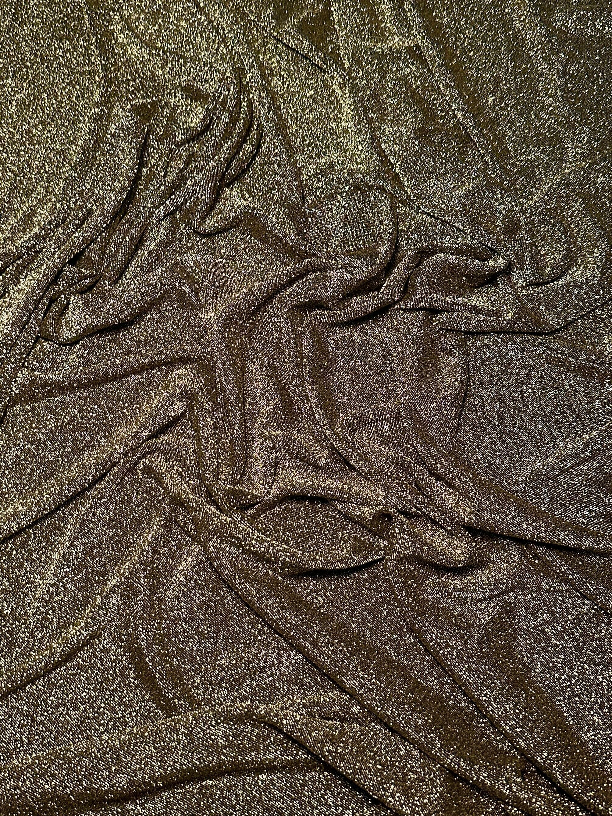 Gold Spandex Lurex Knit - Image 7