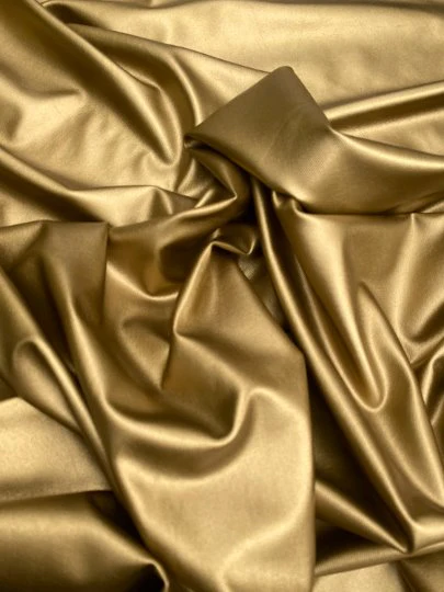Gold Stretch Faux Leather - Image 6