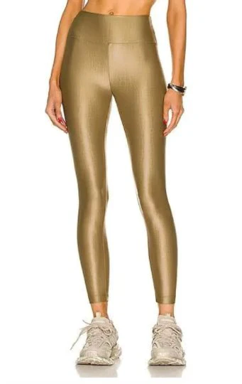 Gold Stretch Faux Leather - Image 7