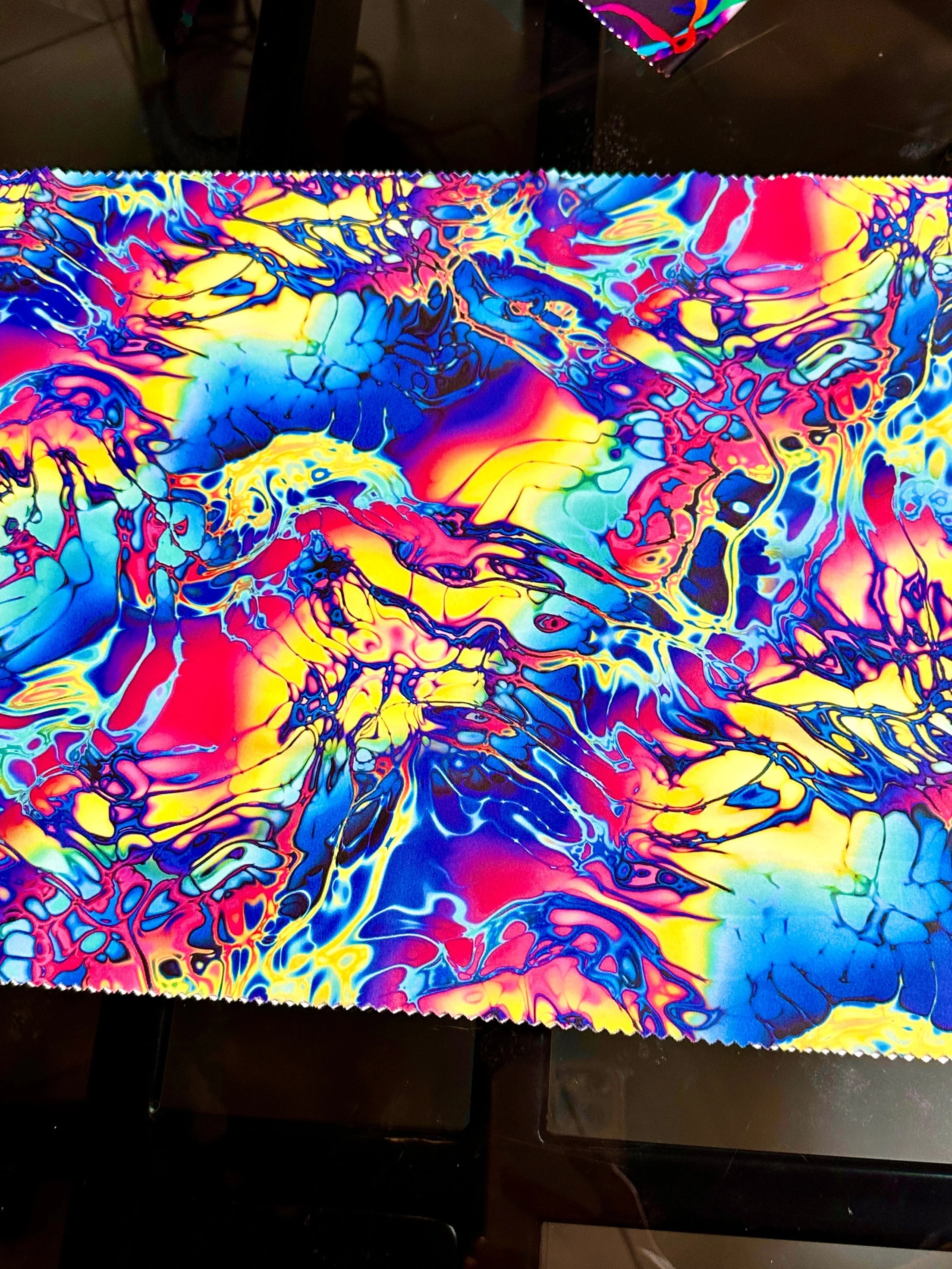 Graffiti Print Nylon Spandex - Image 3