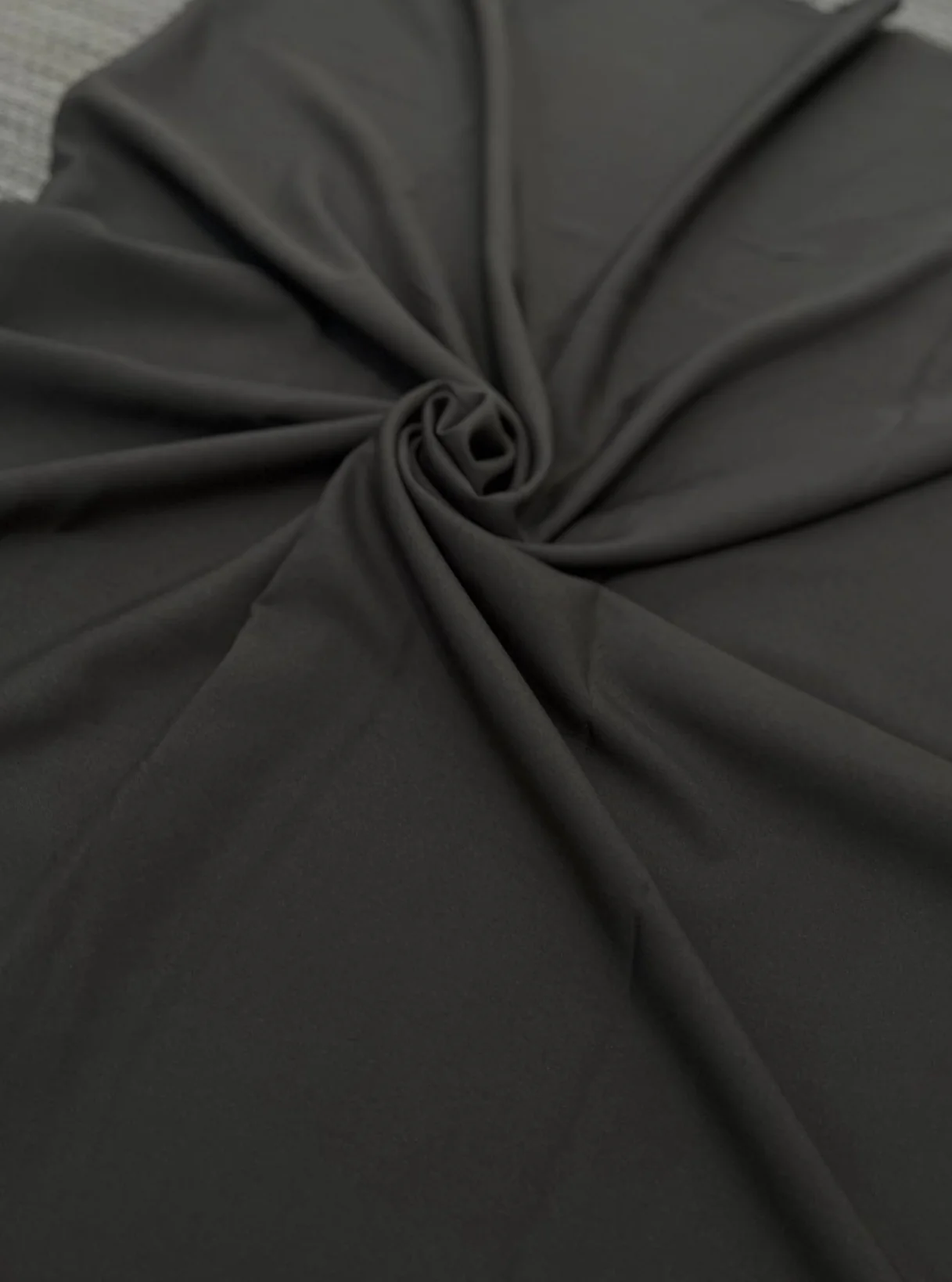Gray Poly Poplin - Image 3