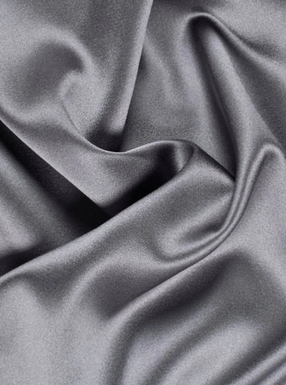 Charcoal Satin