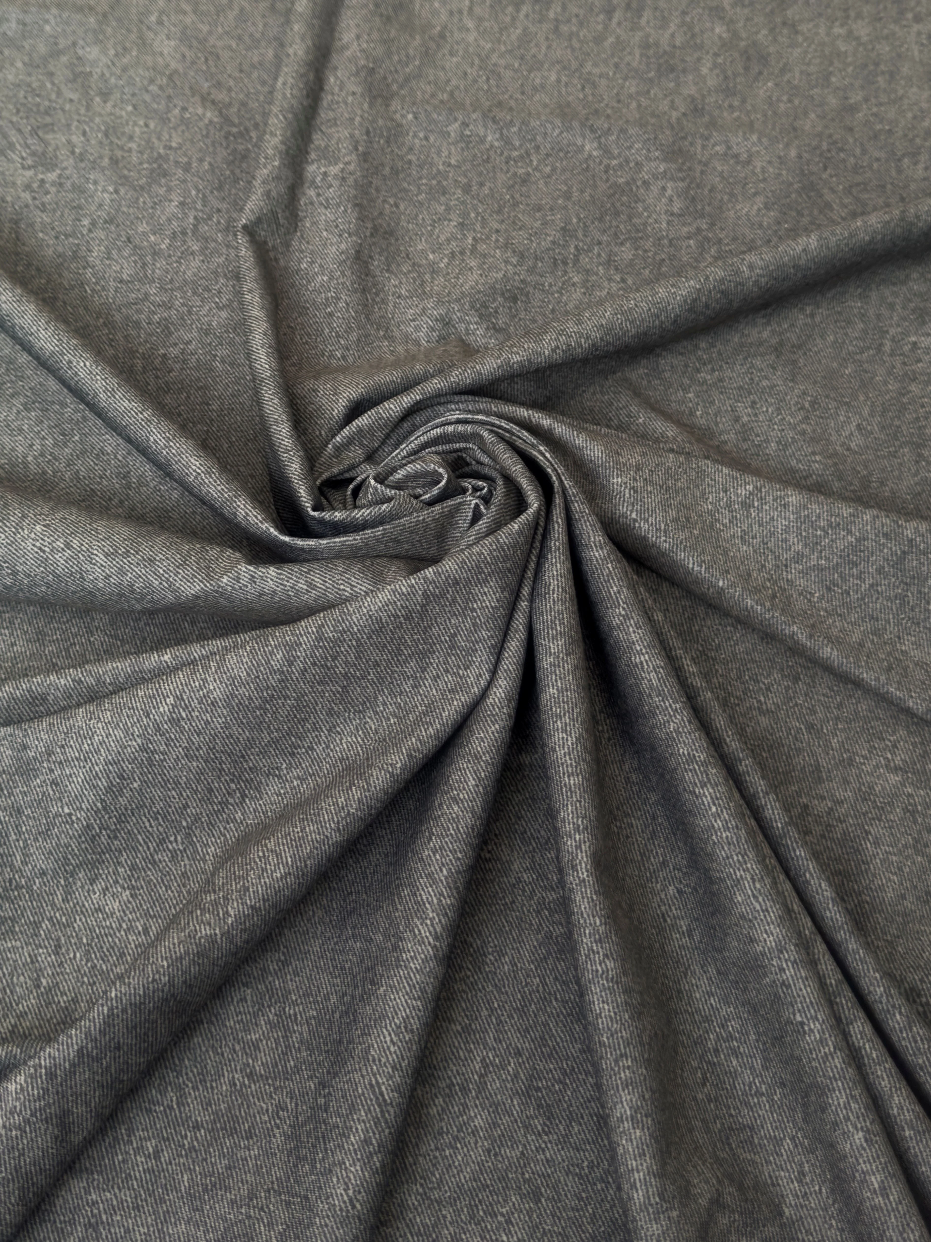 Gray Twill Pattern Nylon Spandex