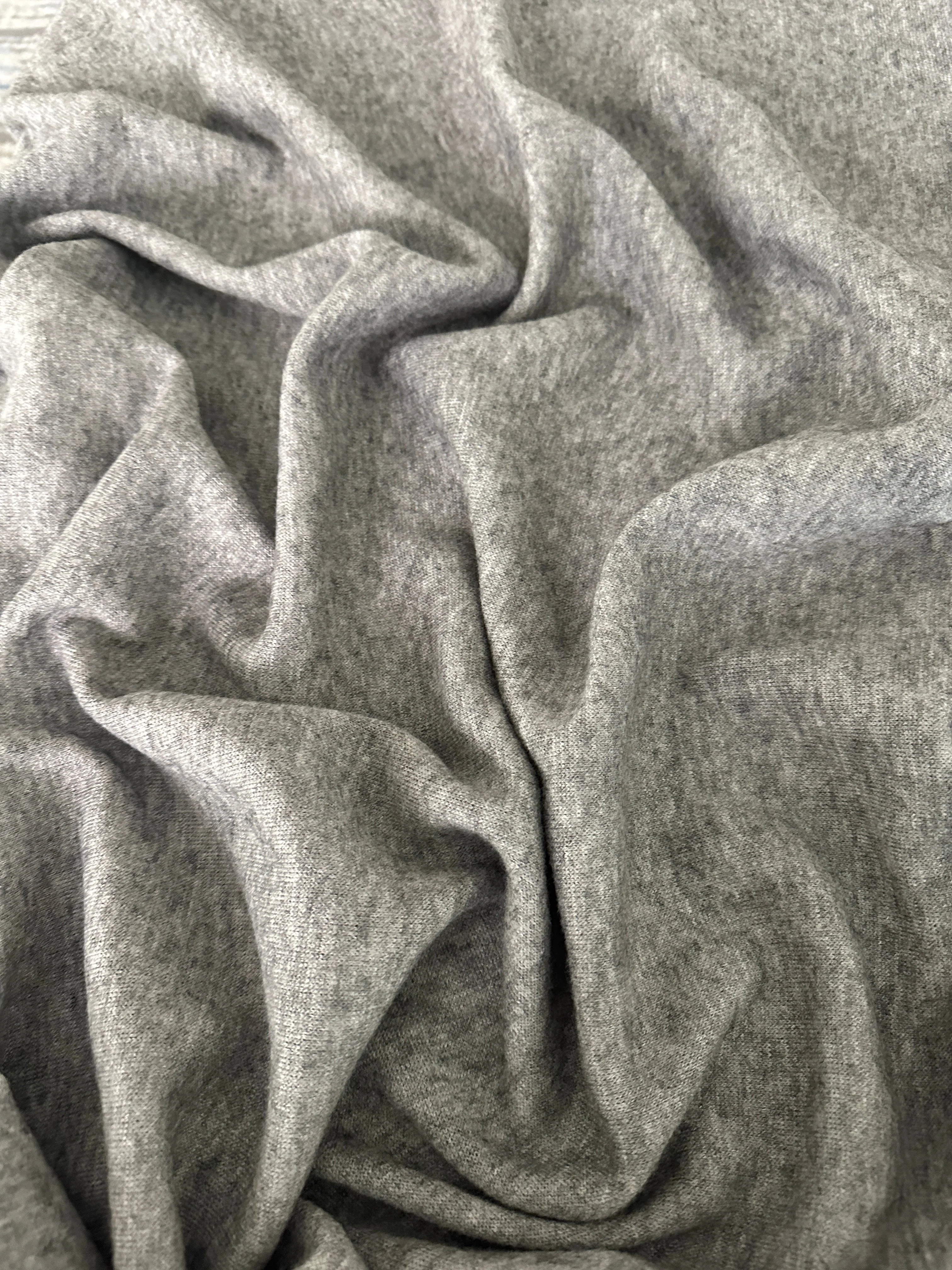 Gray Ultra Soft Faux Cashmere - Image 8
