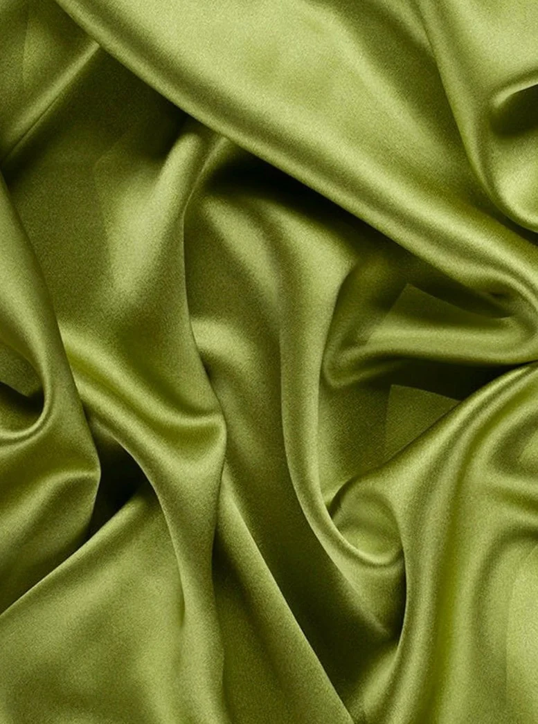 Green Olive Satin - Image 2