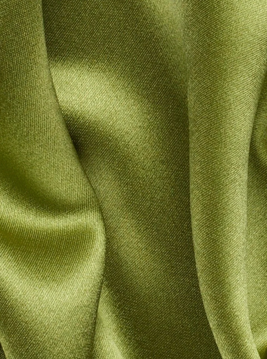 Green Olive Satin - Image 3