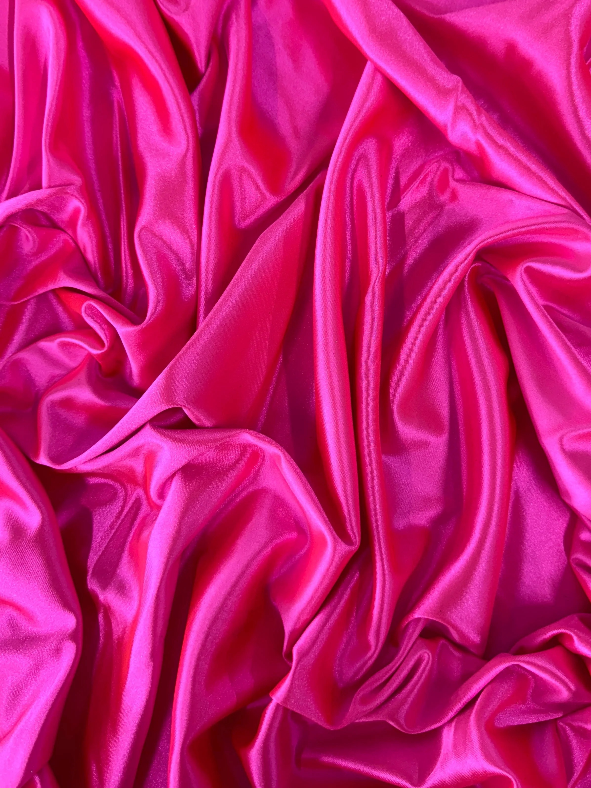 Hot Pink Shiny Nylon Spandex - Image 8