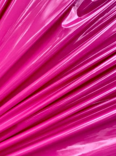 Hot Pink Glossy Stretch Patent Leather/Latex - Image 5