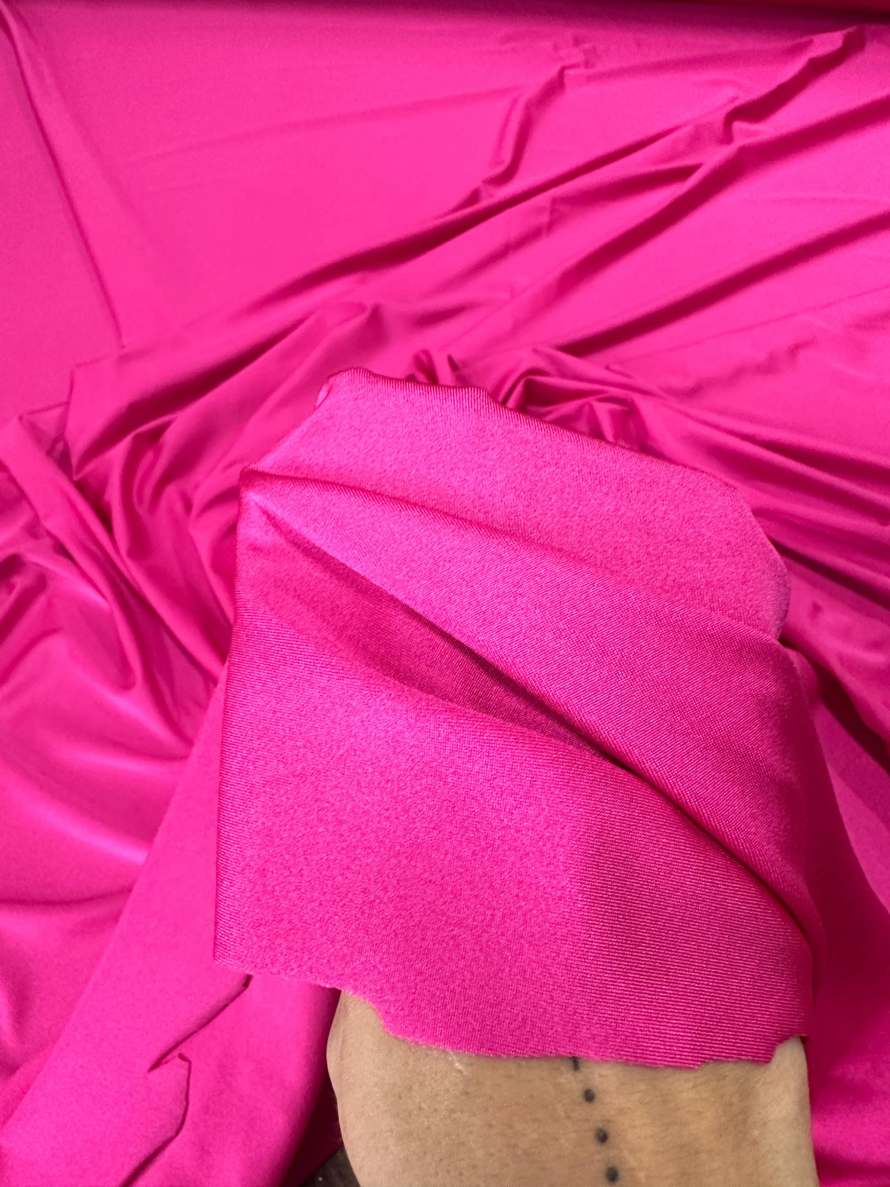 Hot Pink Lulu Yoga Nylon Spandex - Image 10