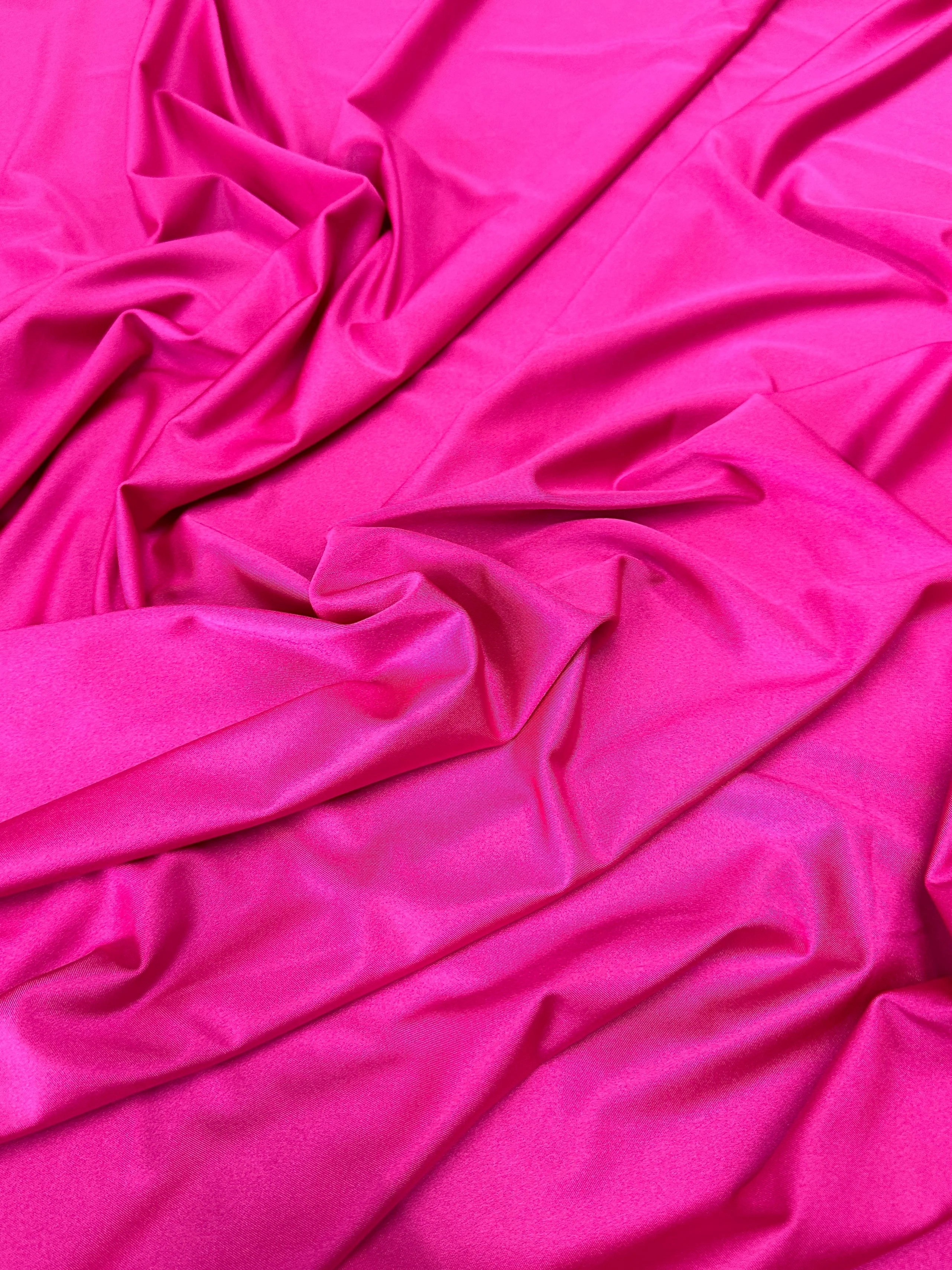 Hot Pink Lulu Yoga Nylon Spandex - Image 3