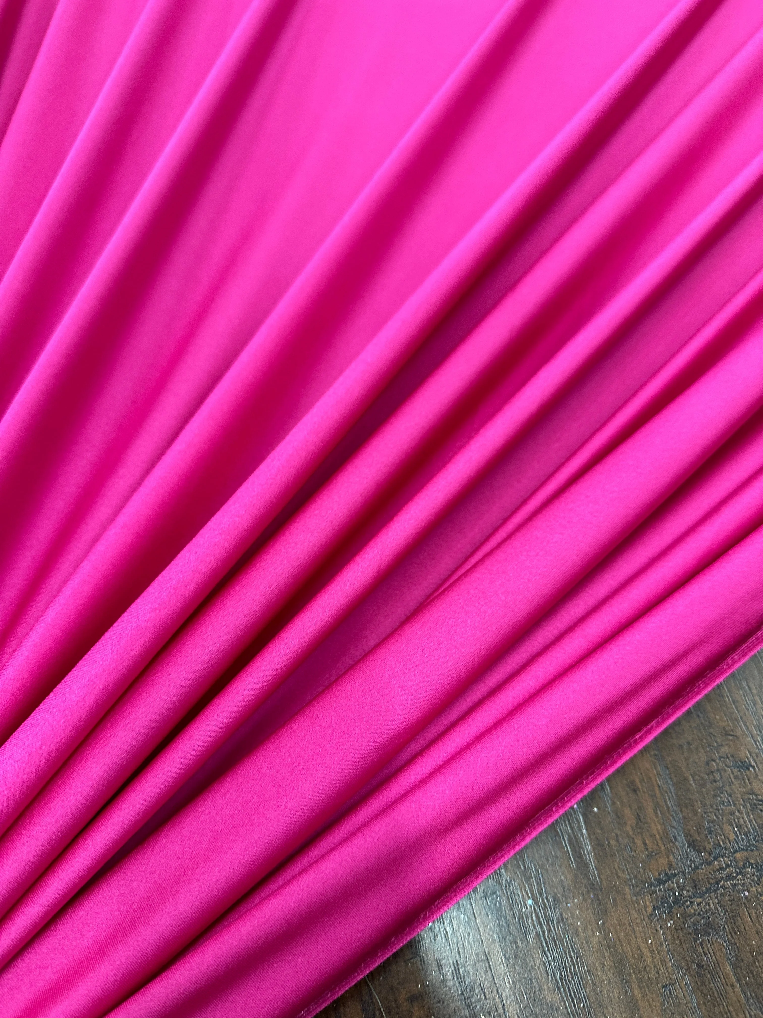 Hot Pink Lulu Yoga Nylon Spandex - Image 5