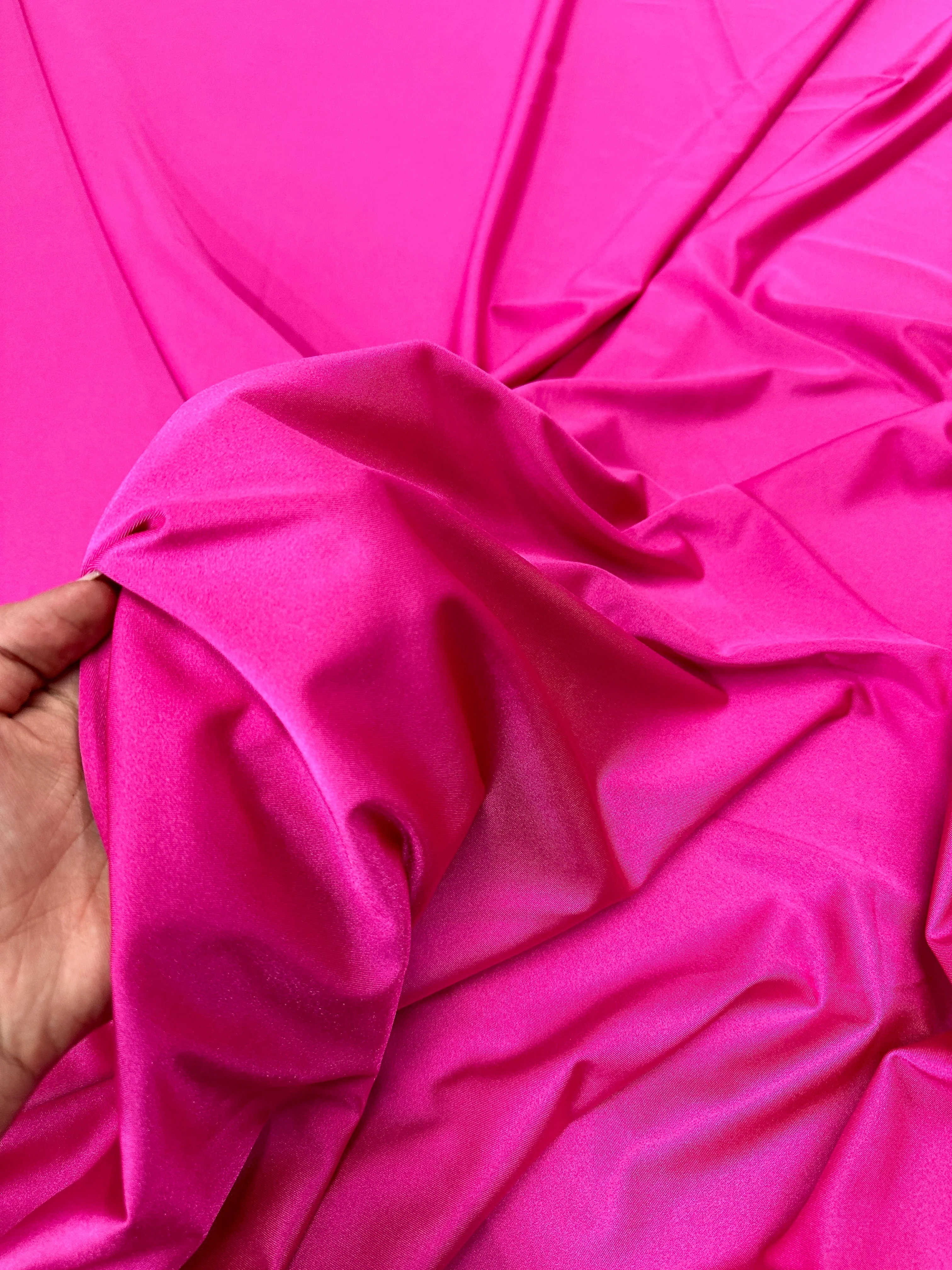 Hot Pink Lulu Yoga Nylon Spandex - Image 7