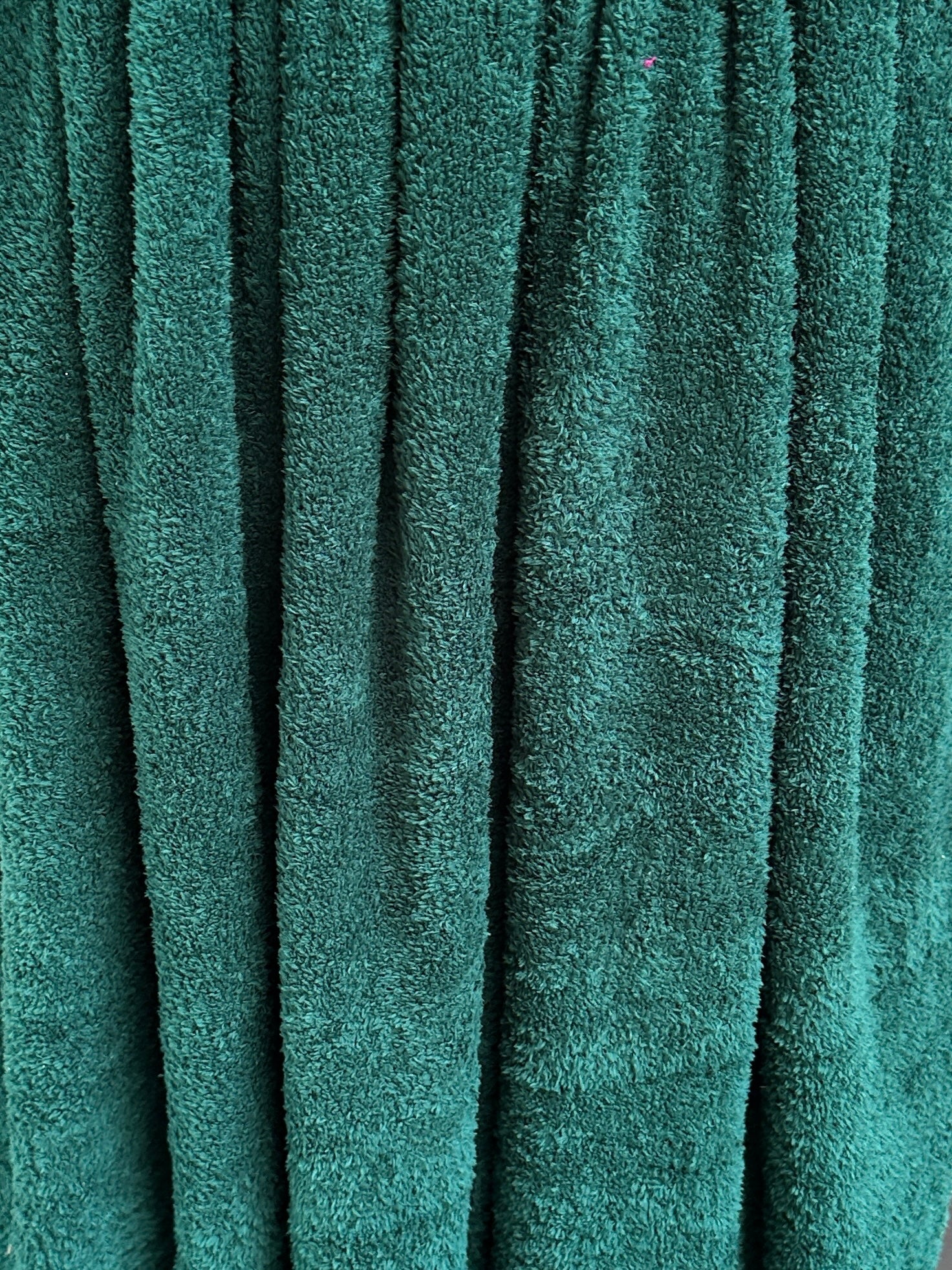 Hunter Green Terry Cloth Knit - Image 3