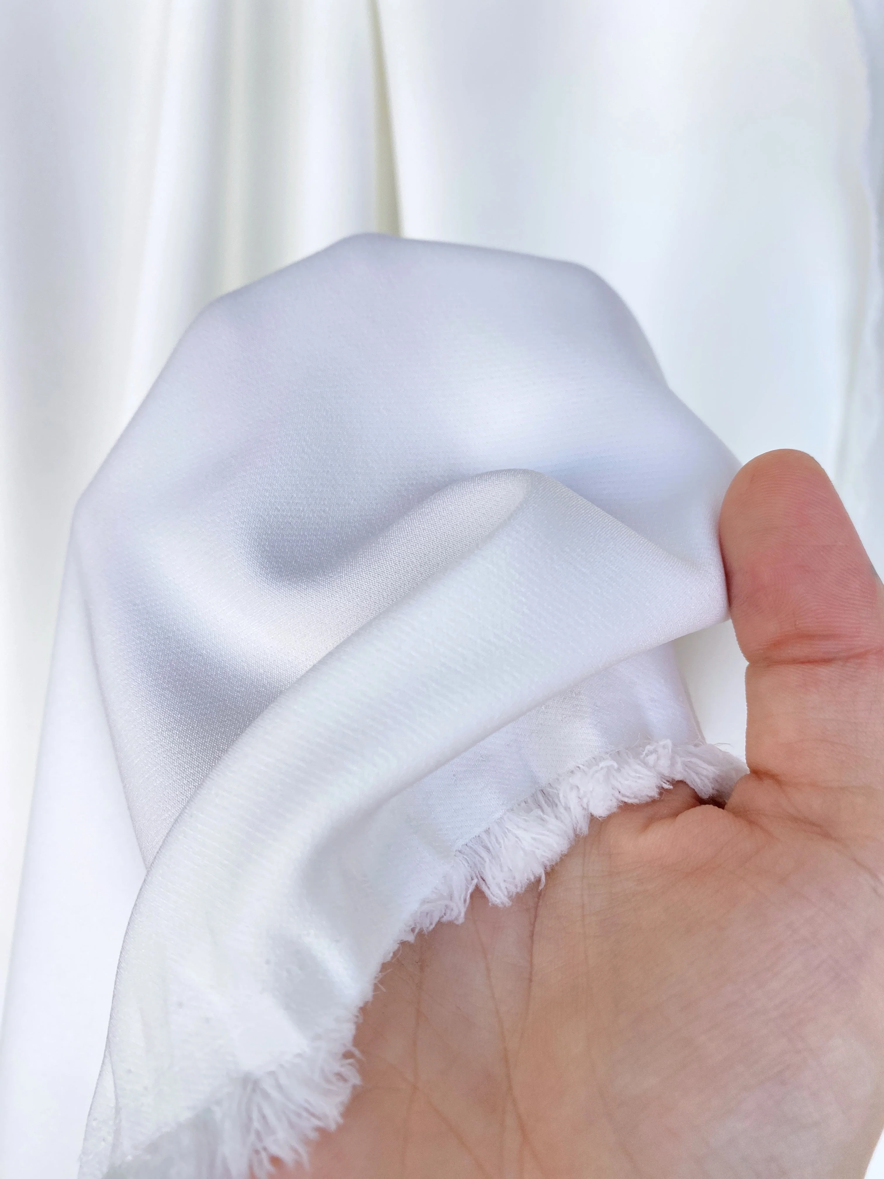 Ivory 4 Way Stretch Crepe - Image 6