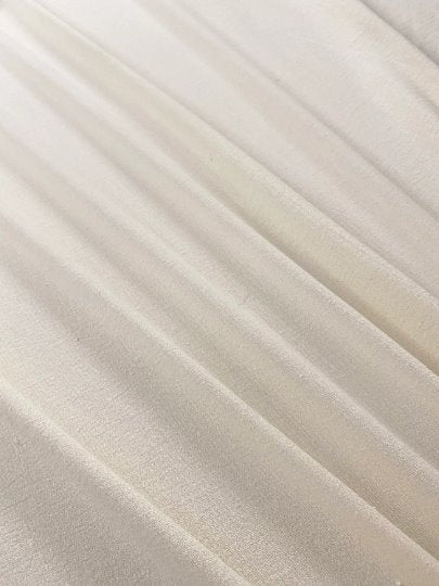 Ivory Crinkle Cotton Gauze - Image 3
