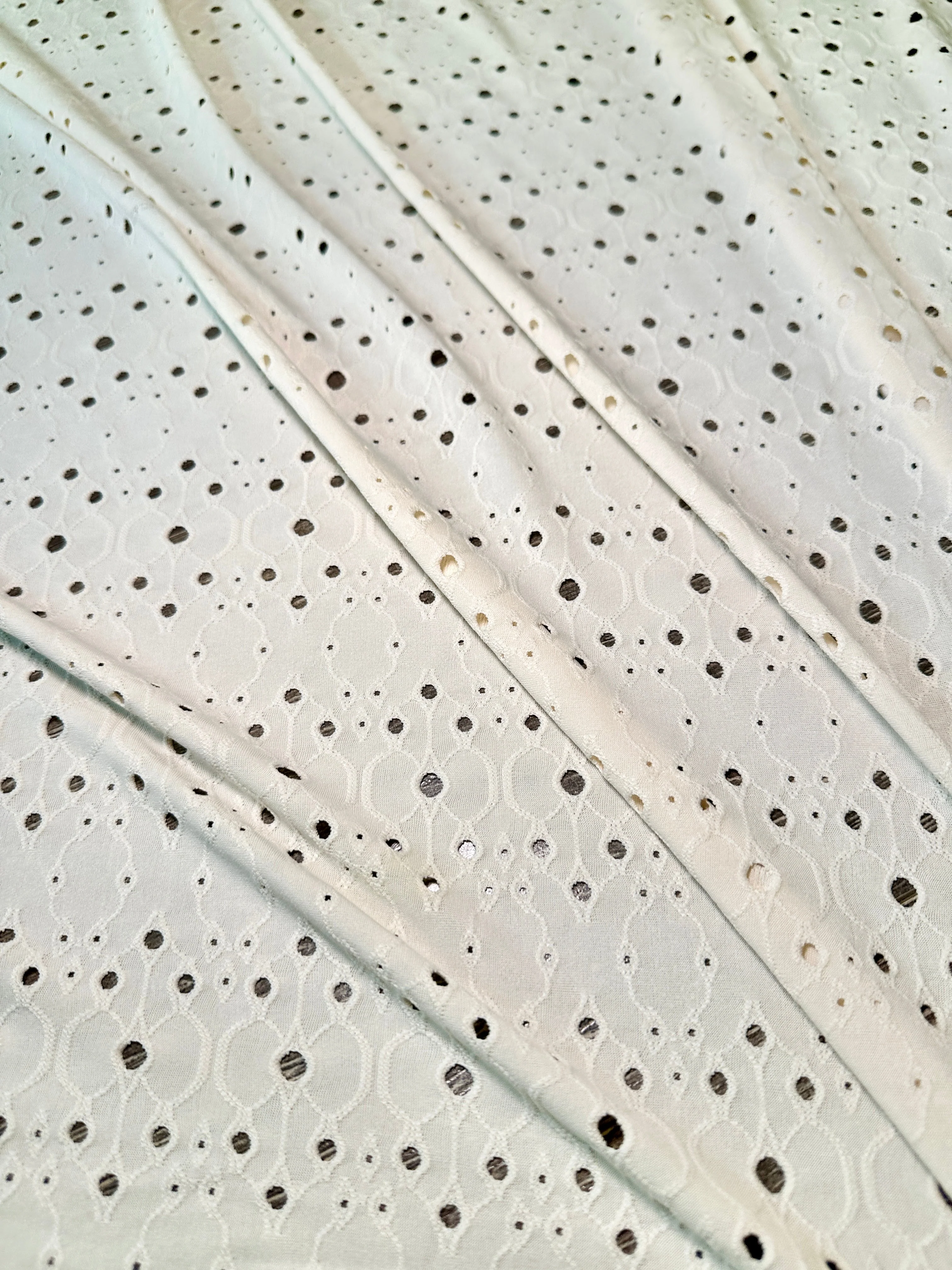 Ivory Eyelet Knit - Image 4