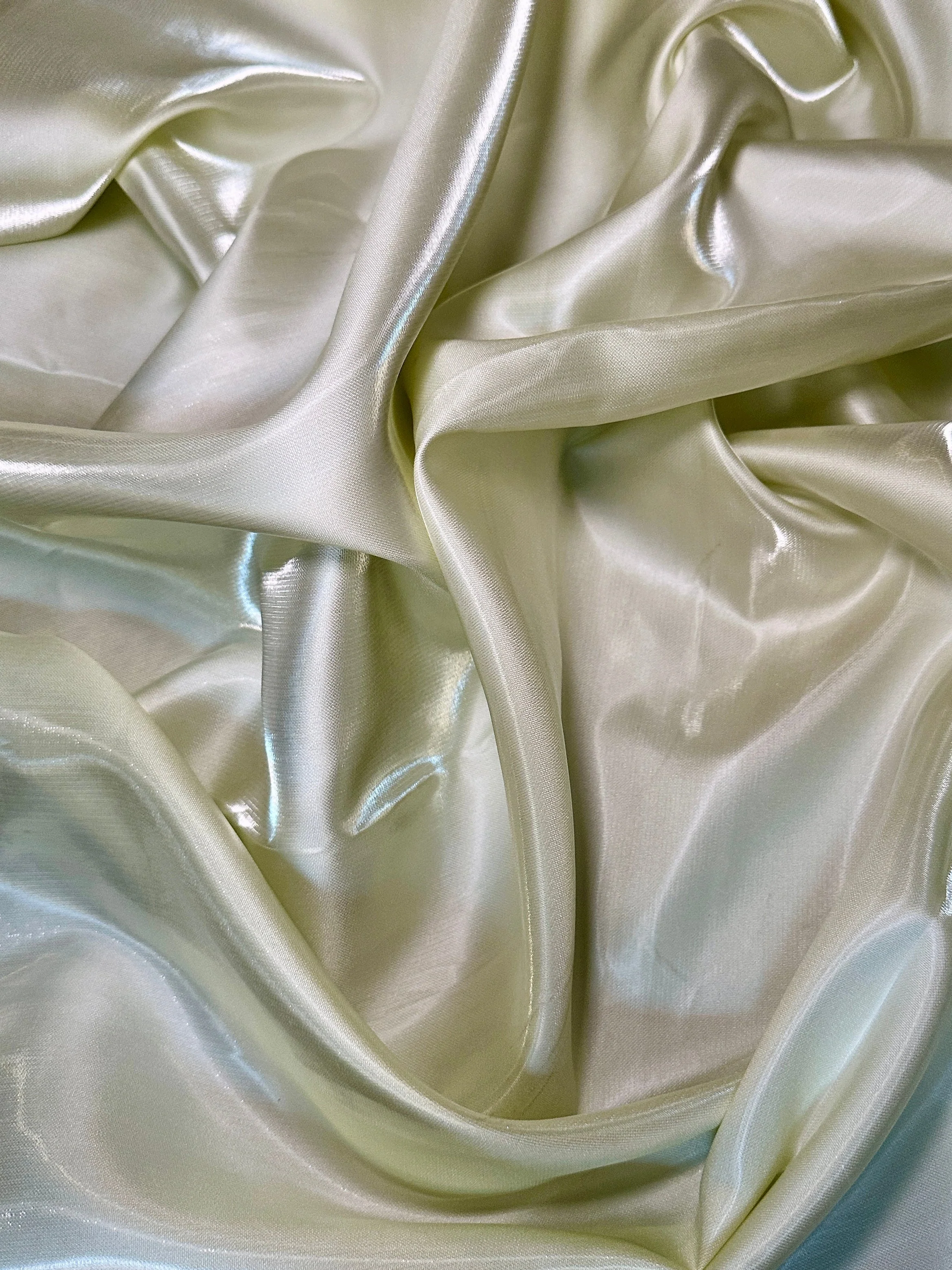 Ivory Pearl Liquid Bridal Satin - Image 2
