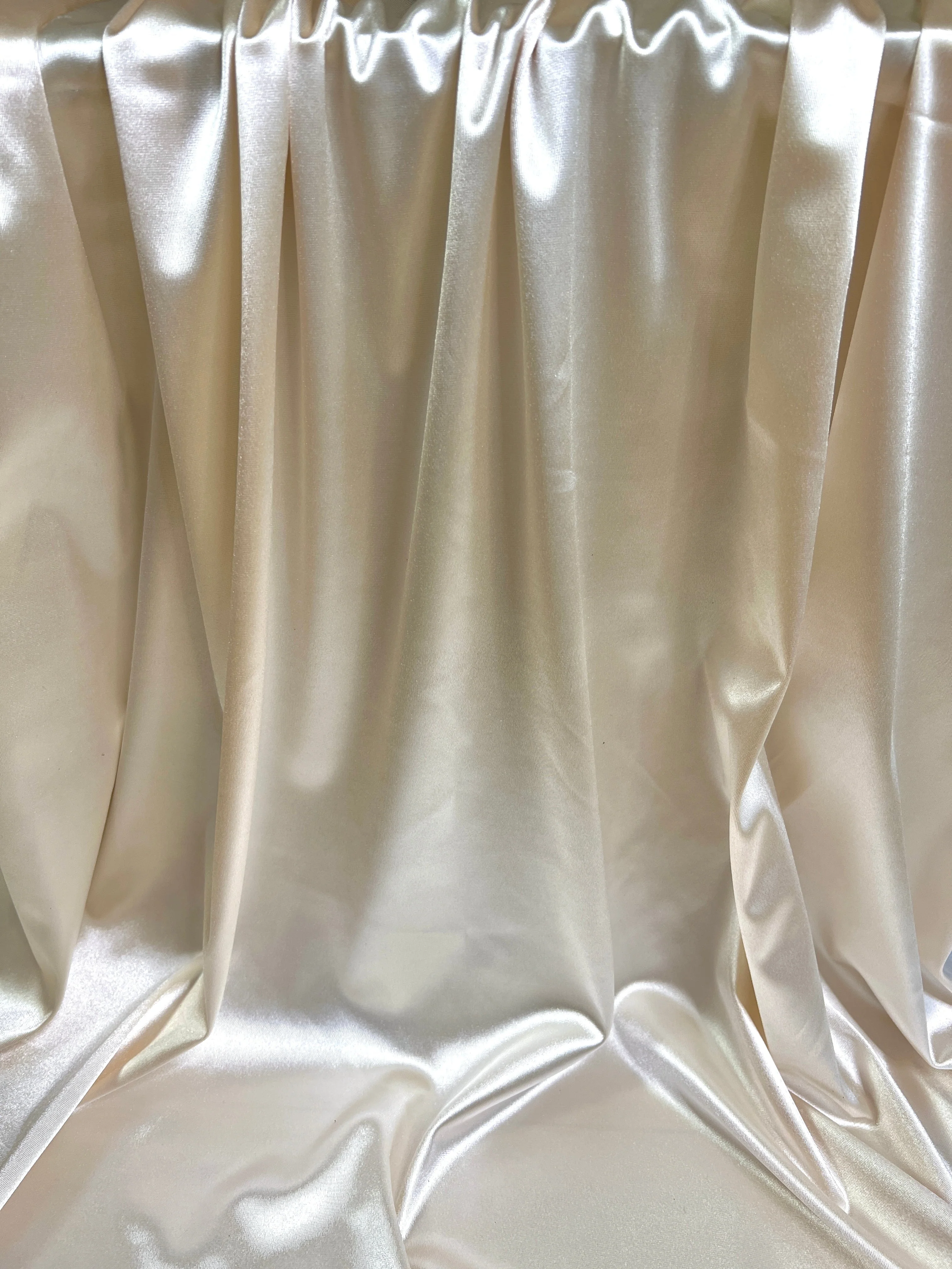 Ivory Shiny Nylon Spandex - Image 11