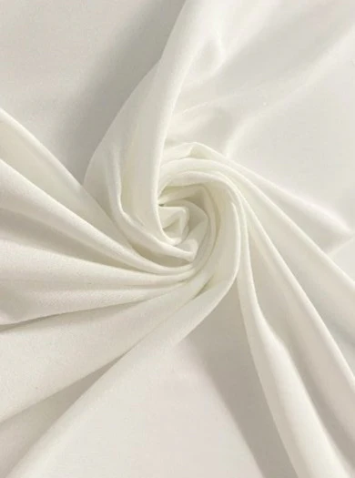 Ivory Stretch Crepe - Image 8