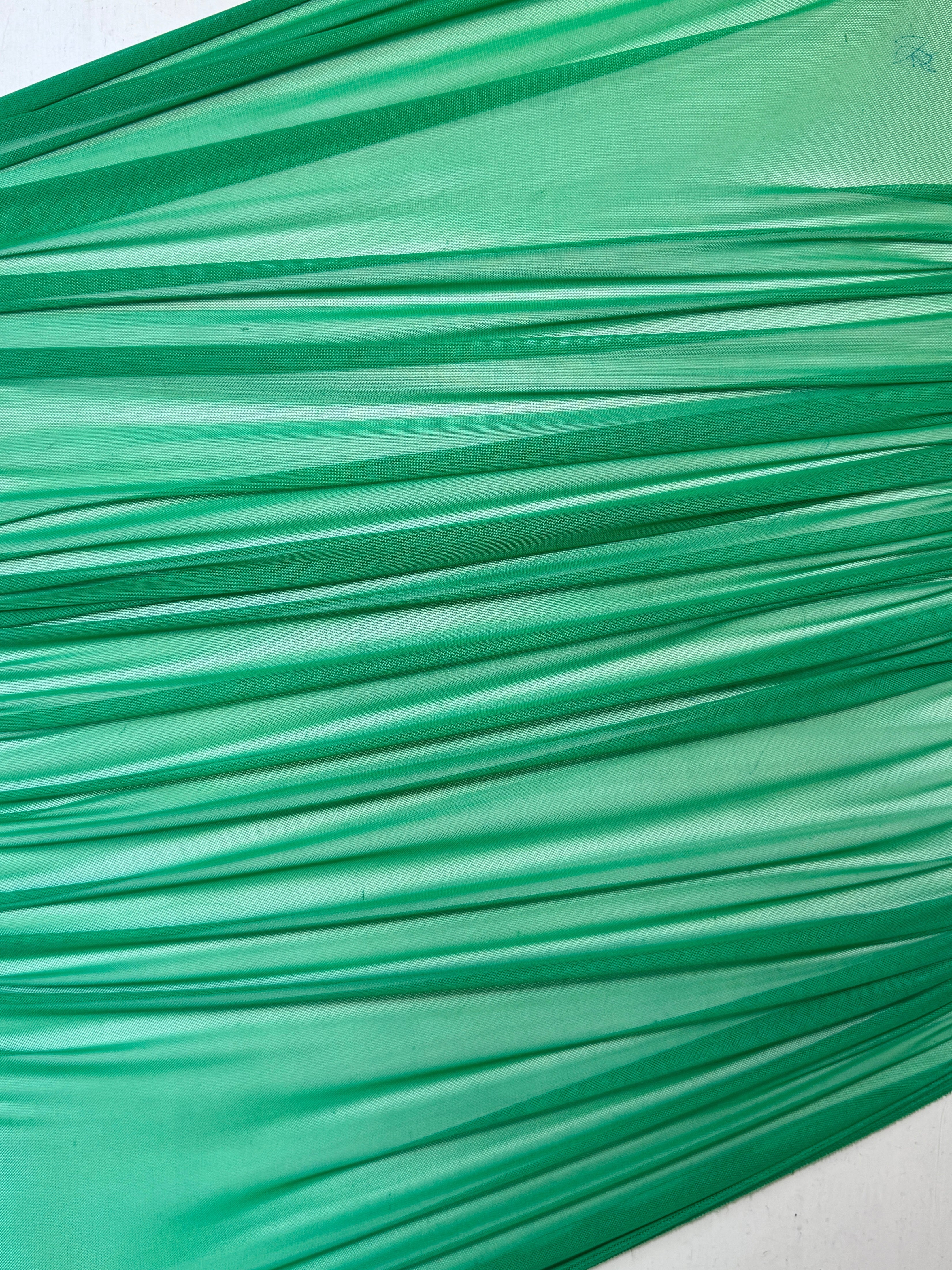 Kelly Green 4 Way Stretch Power Mesh - Image 2