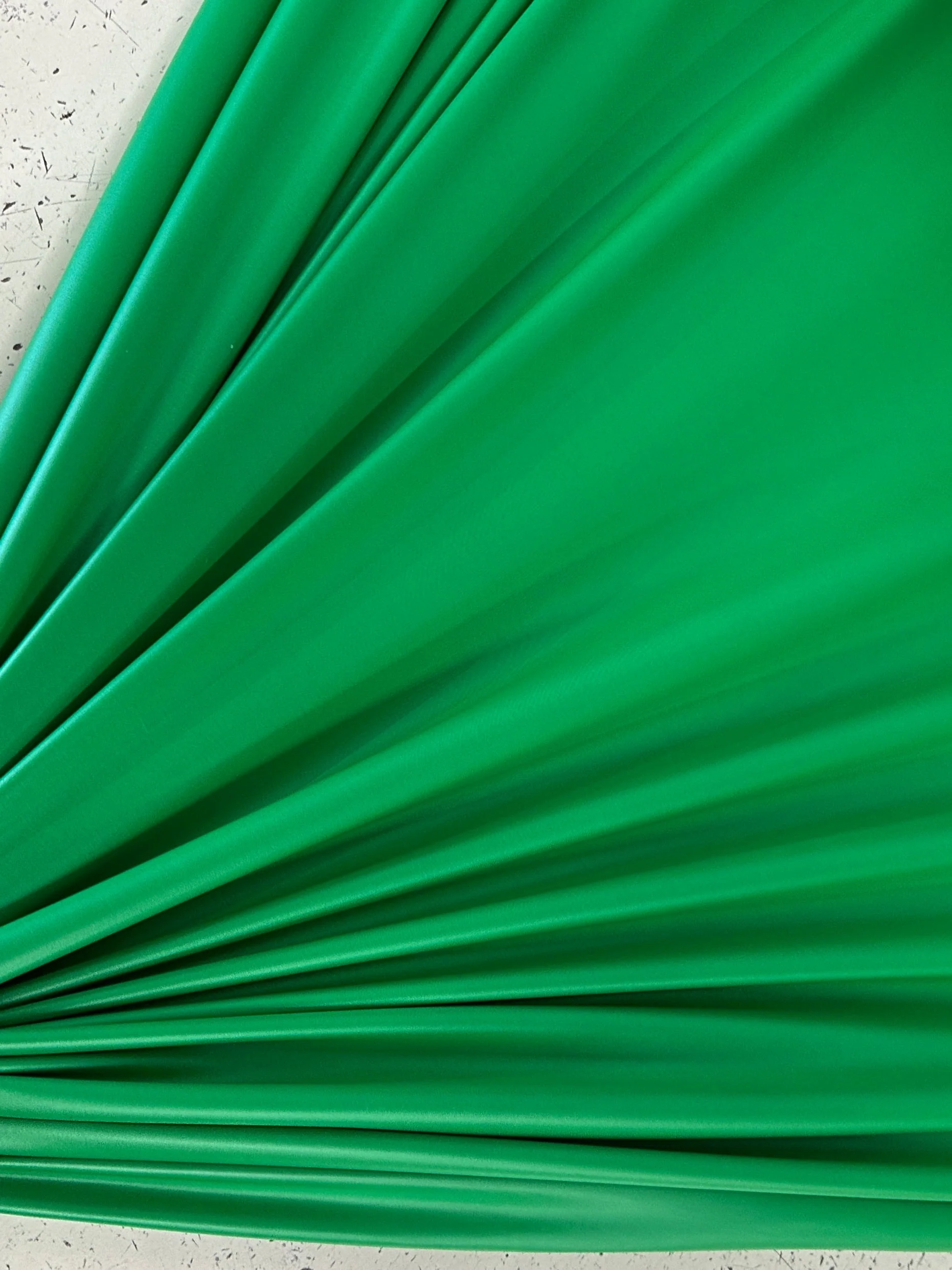Kelly Green 4 Way Stretch Faux Leather