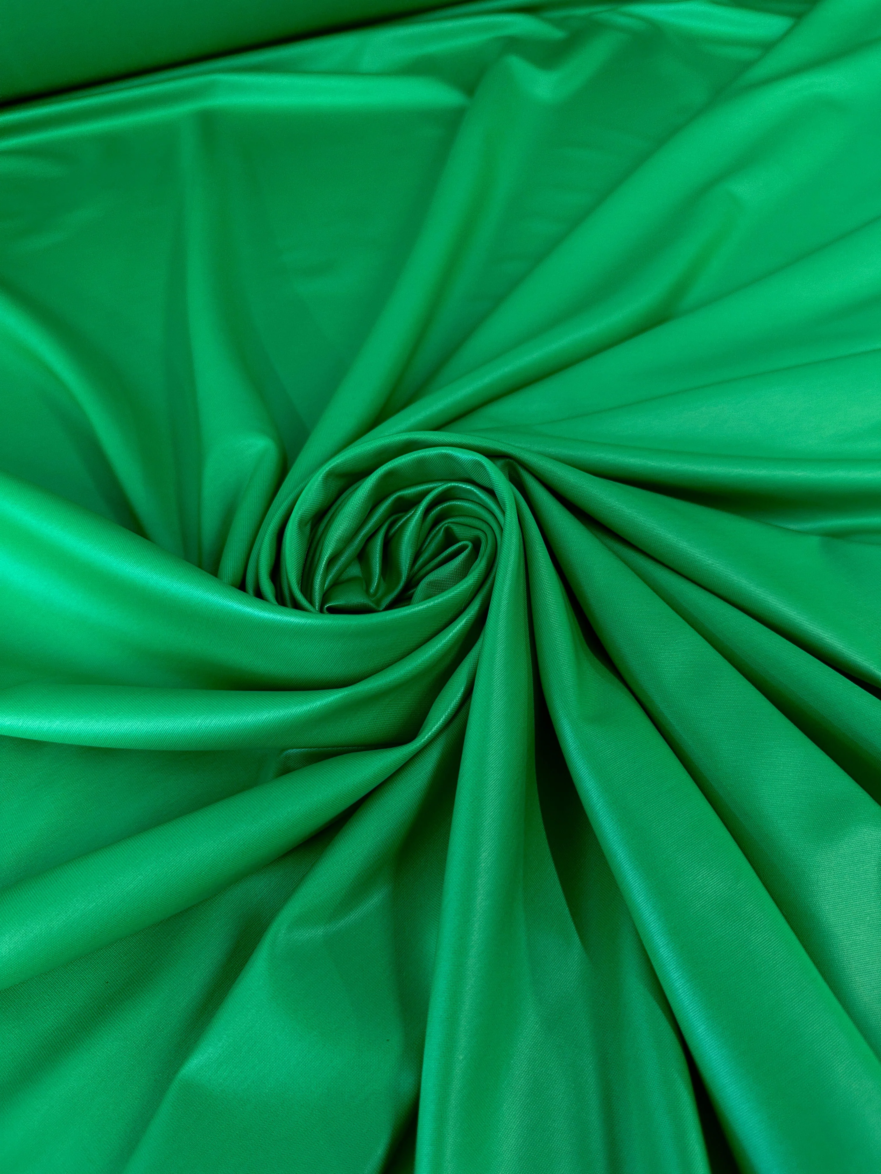 Kelly Green 4 Way Stretch Faux Leather - Image 3