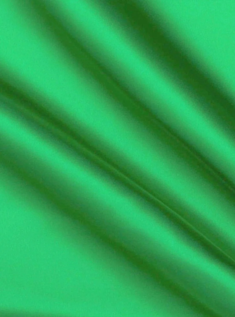 Kelly Green Duchesse Satin - Image 2