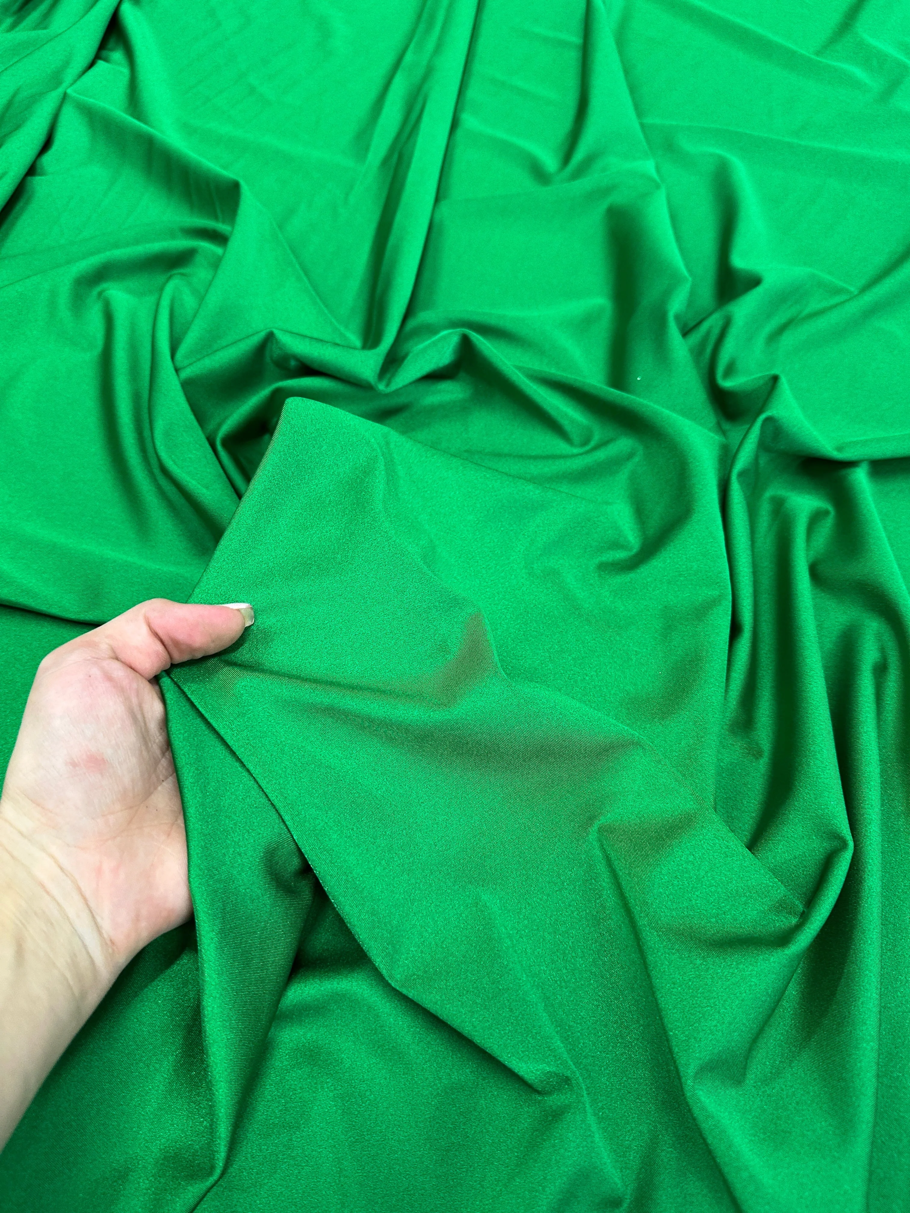 Kelly Green Lulu Yoga Nylon Spandex - Image 3