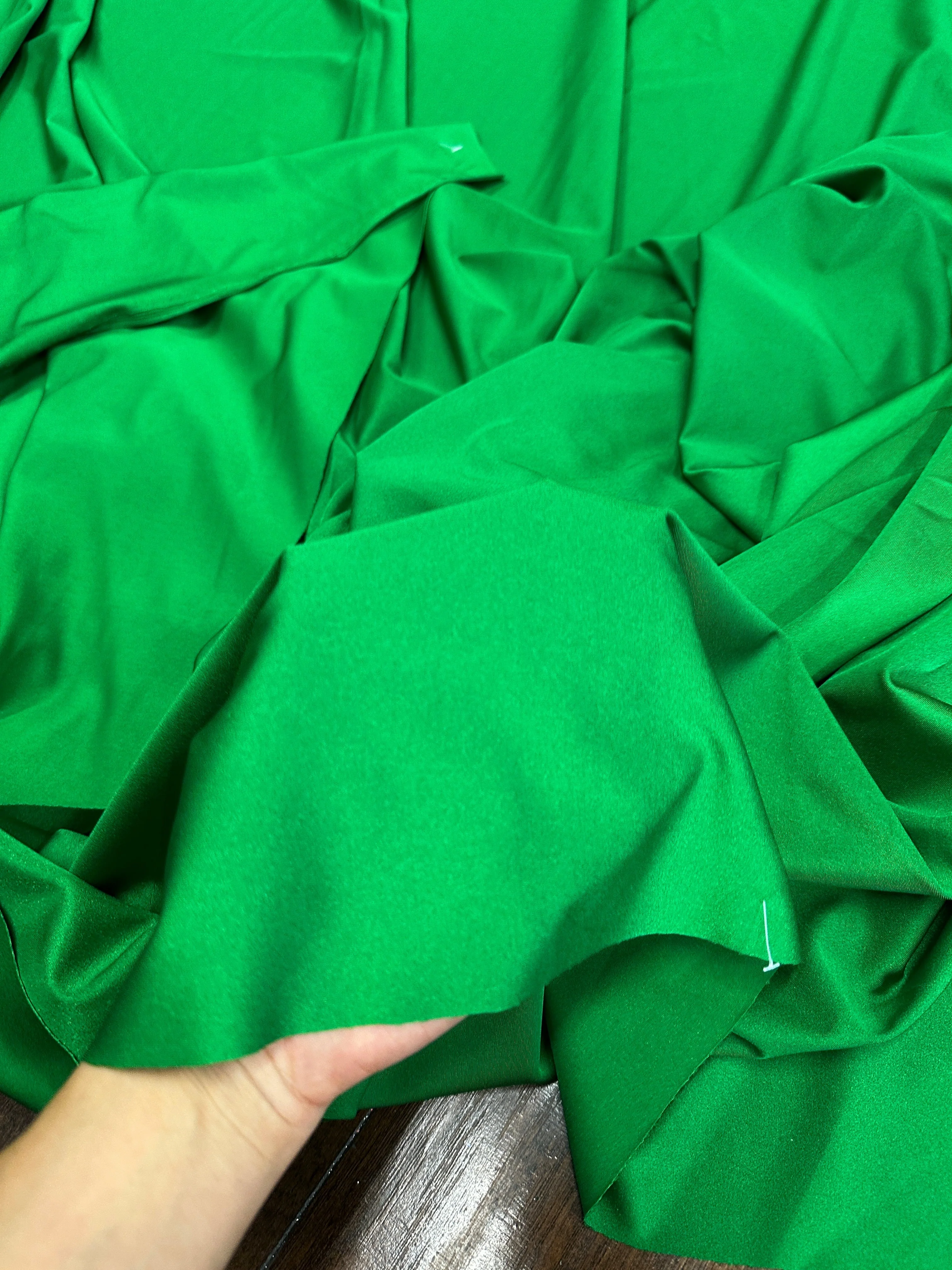 Kelly Green Lulu Yoga Nylon Spandex - Image 4