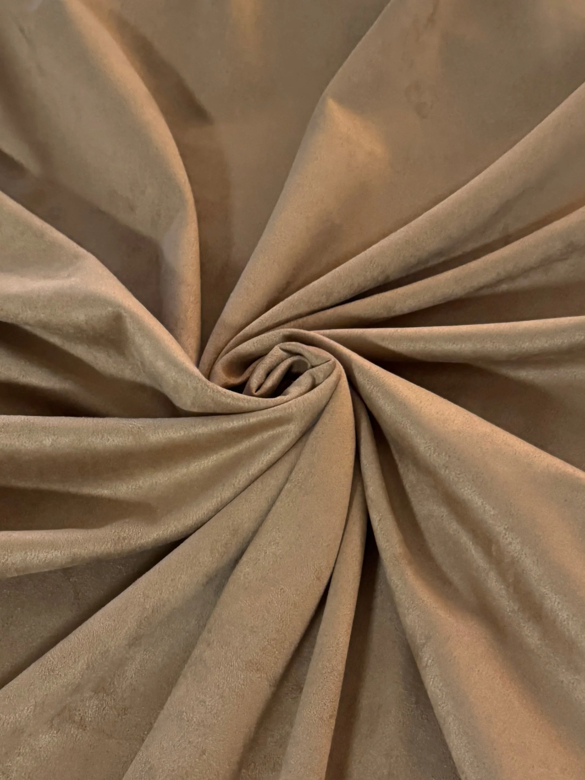 Khaki Stretch Apparel Techno Suede