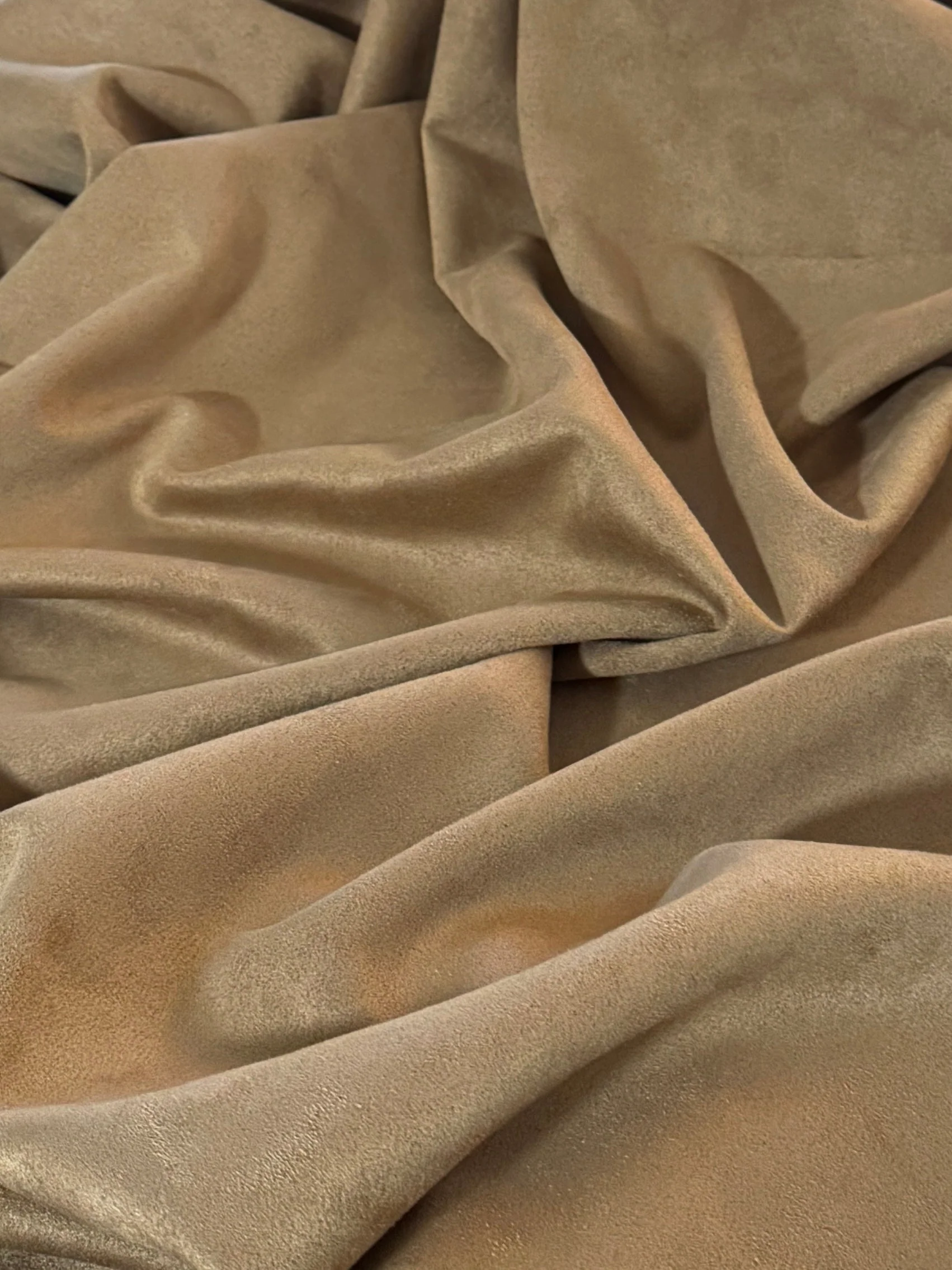 Khaki Stretch Apparel Techno Suede - Image 4