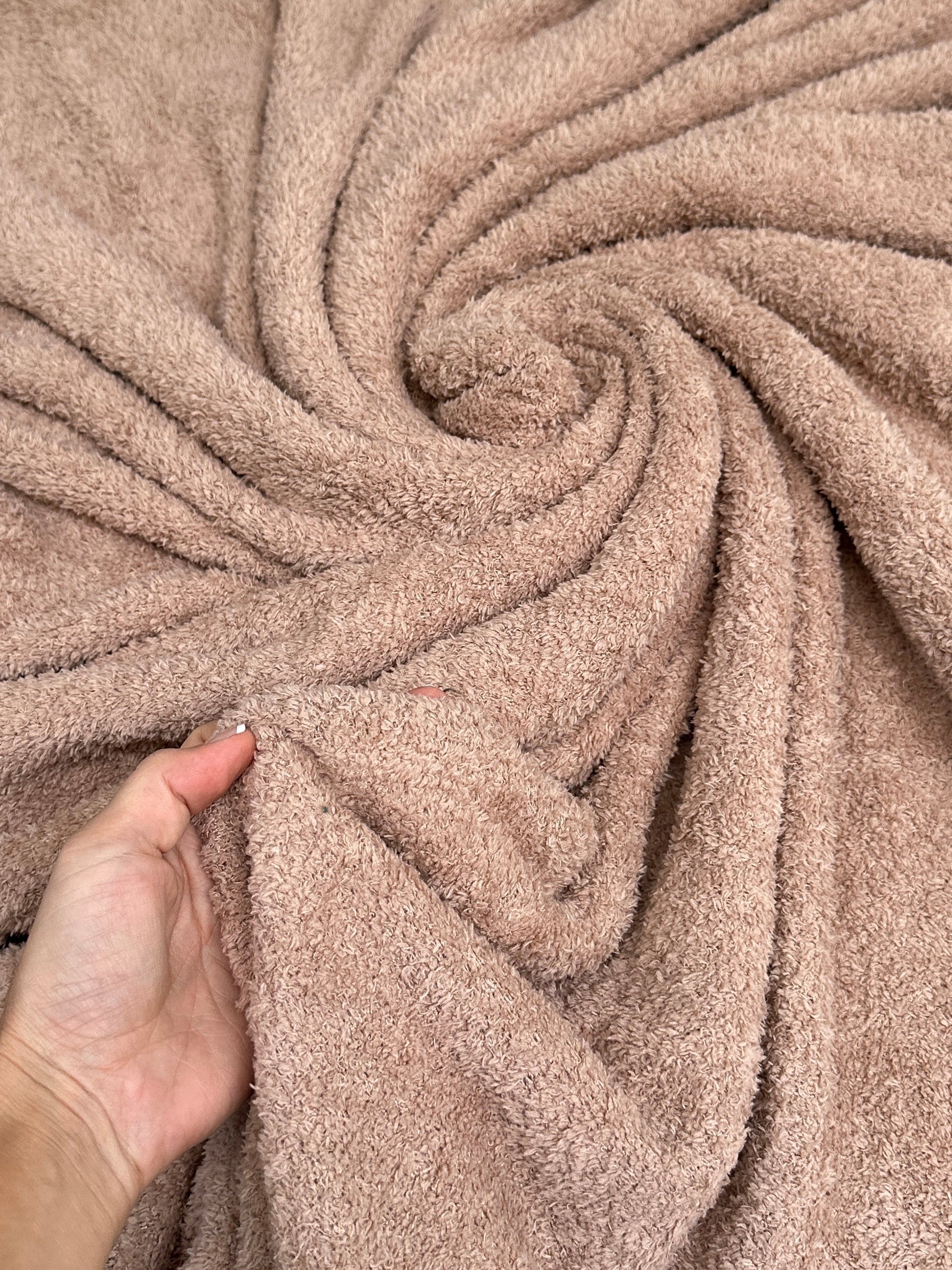 Khaki Terry Cloth Knit - Image 3