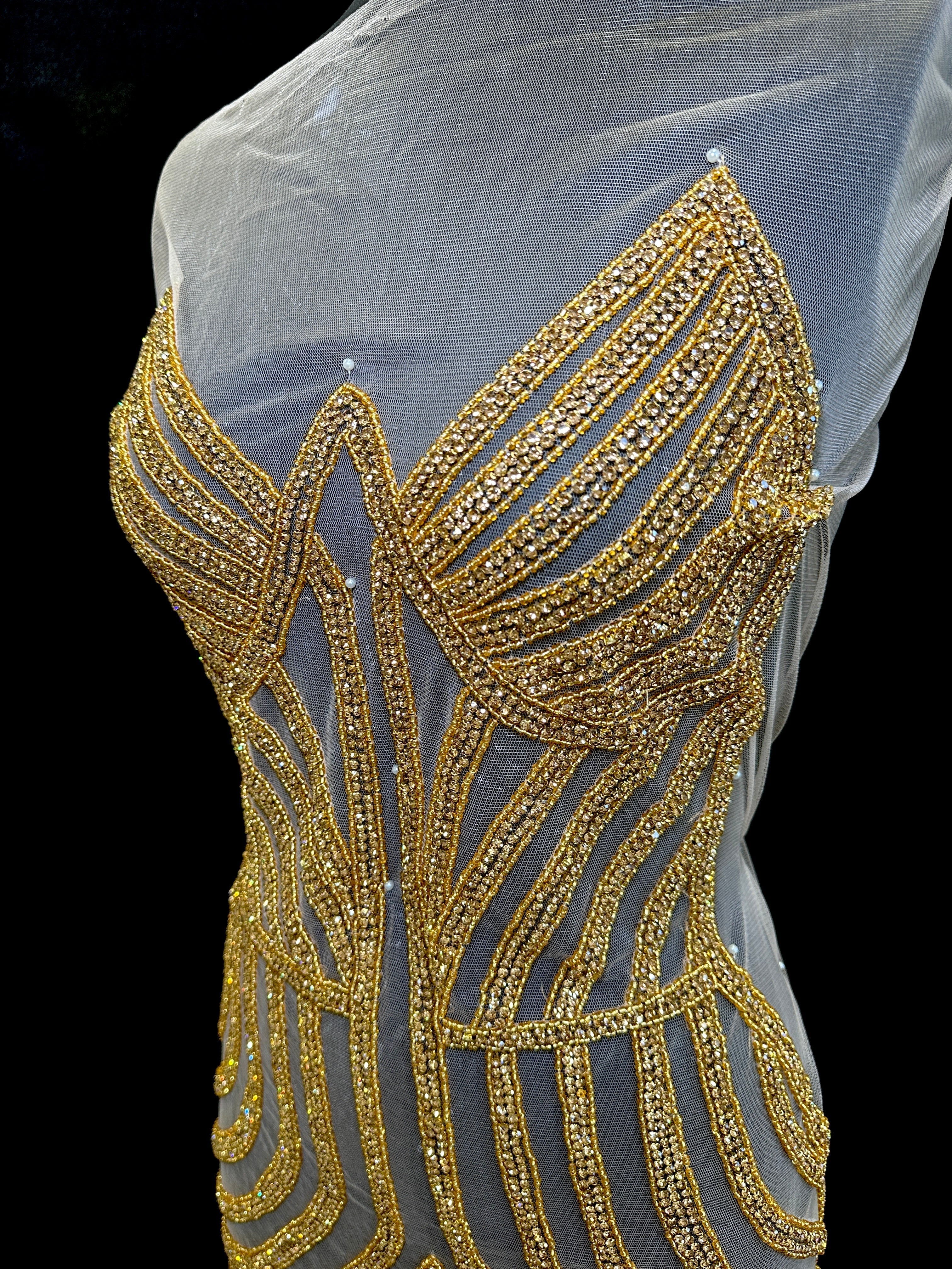 Lana Rhinestones Bodice Applique - Image 2