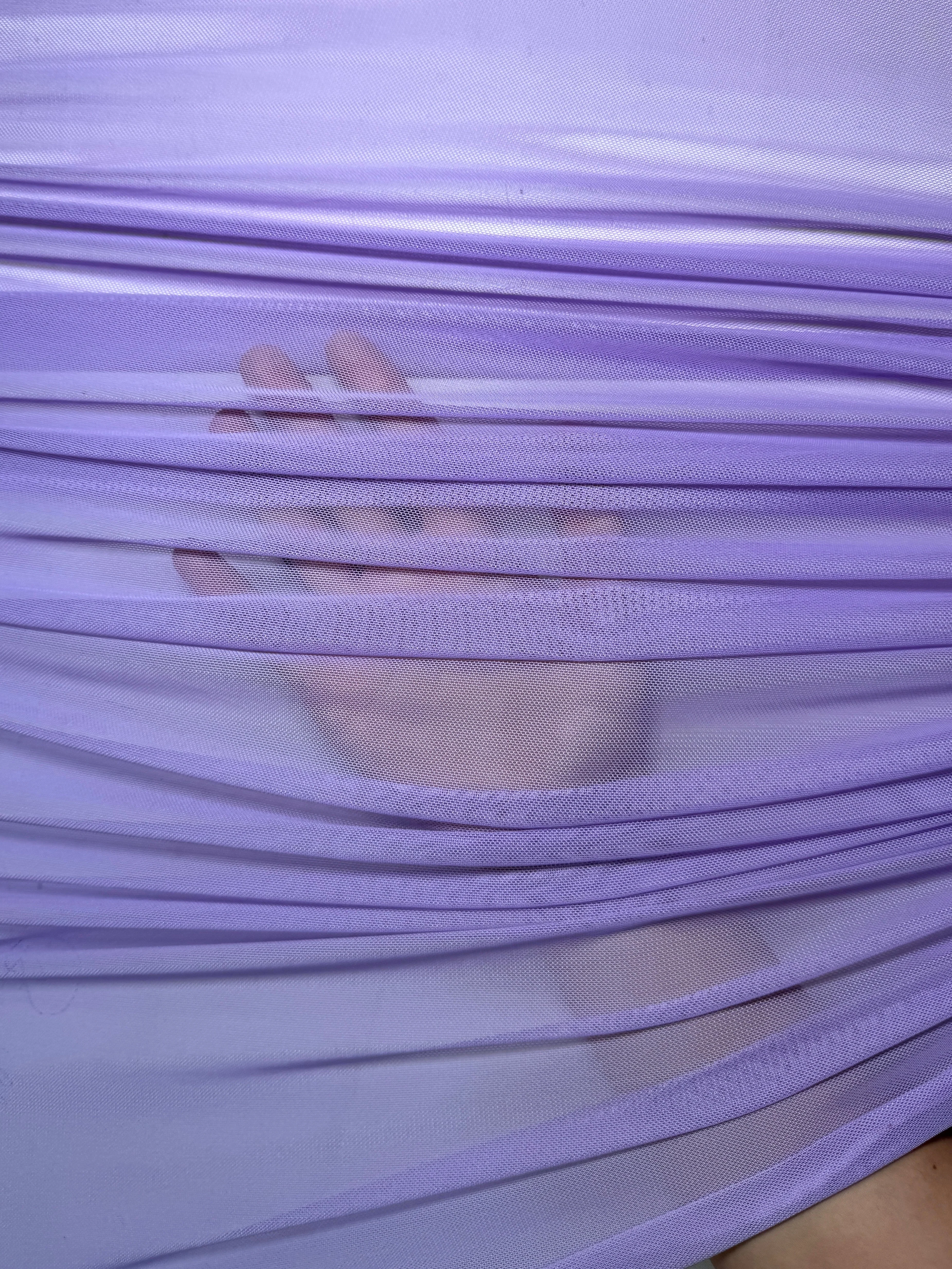 Lavender 4 Way Stretch Power Mesh - Image 3