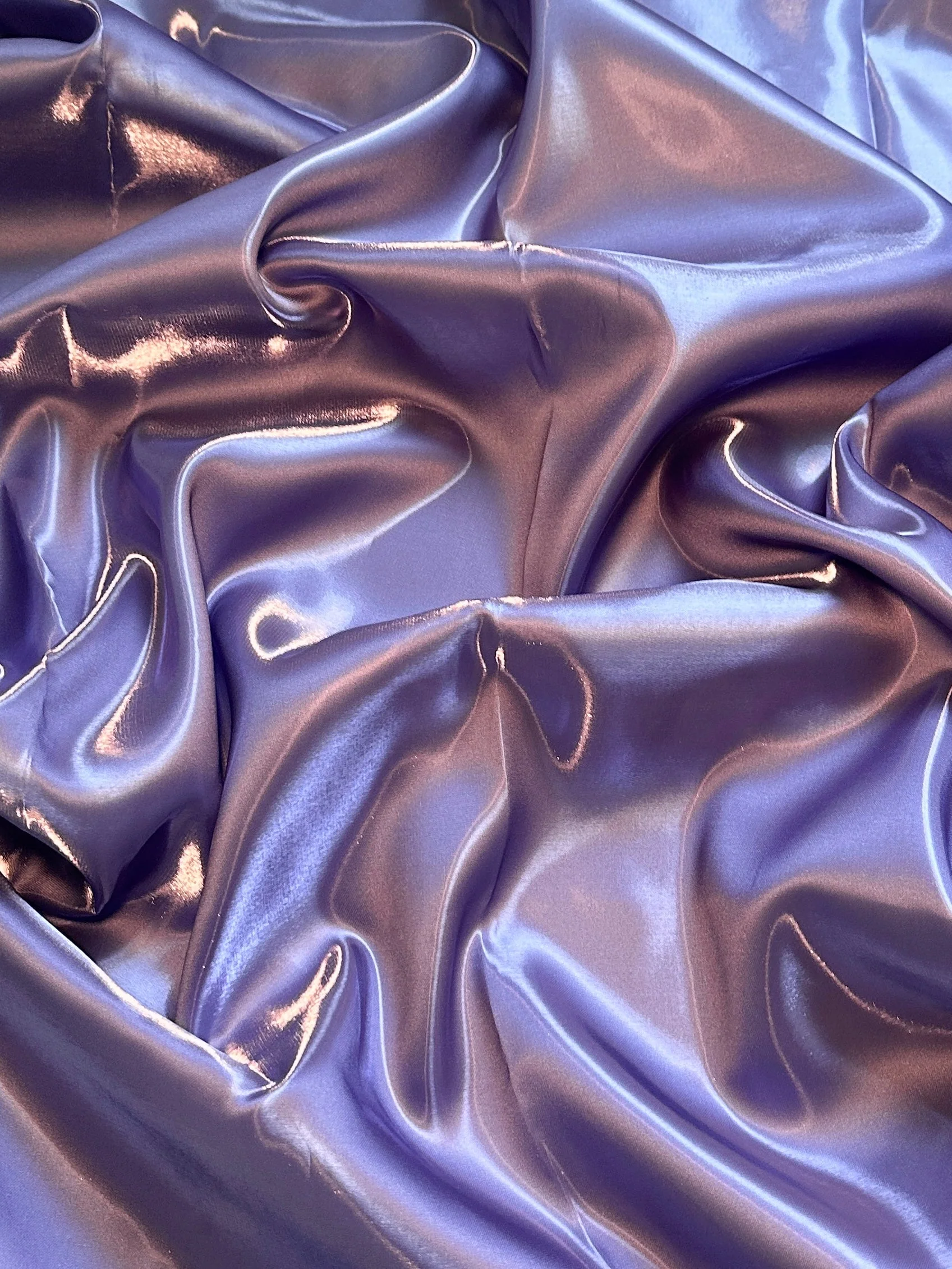 Lavender Liquid Bridal Satin - Image 5
