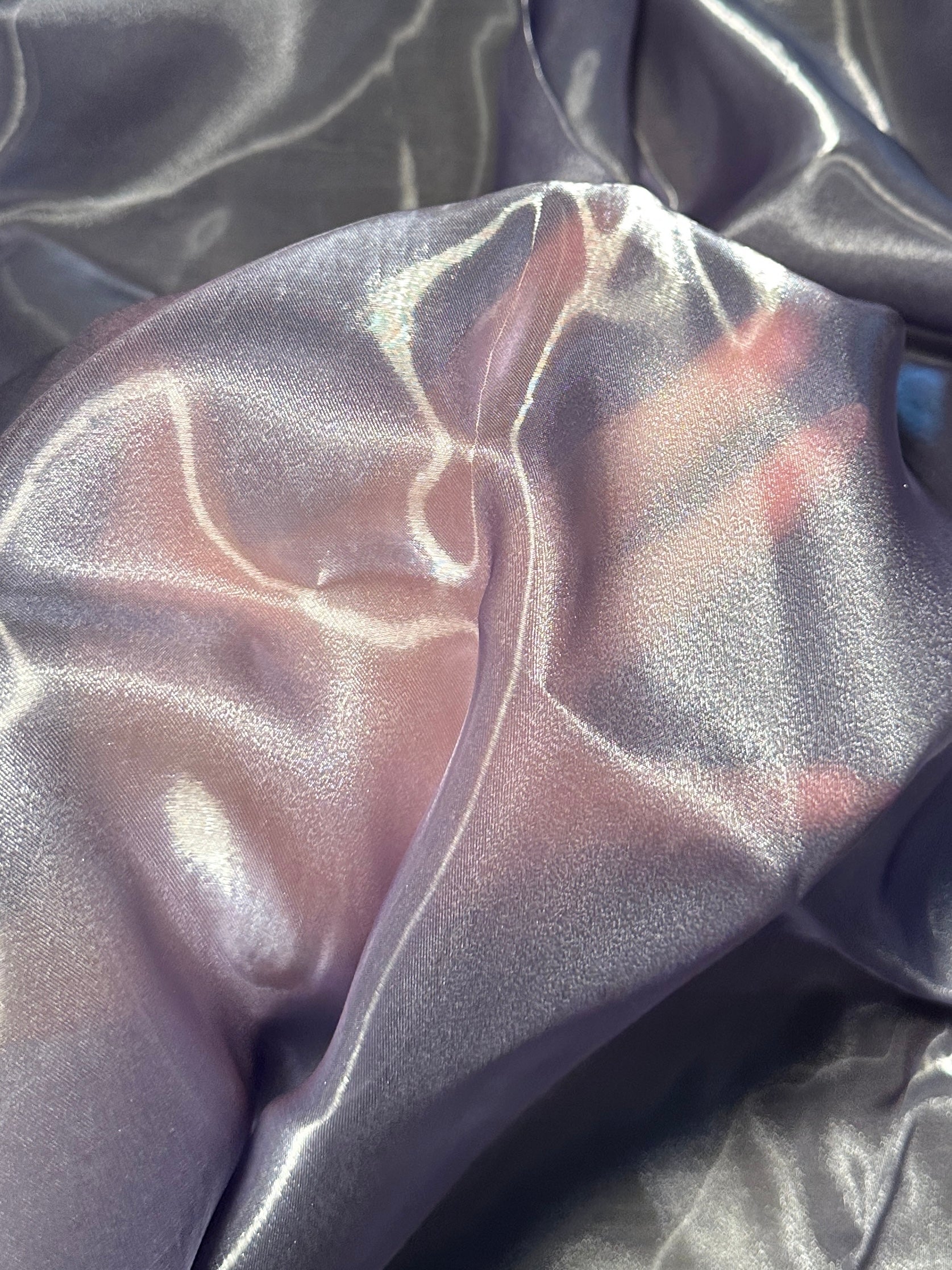 Lavender Liquid Shimmery Organza - Image 3