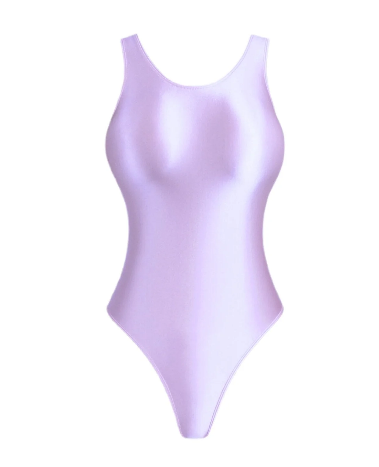 Lavender Shiny Nylon Spandex - Image 6