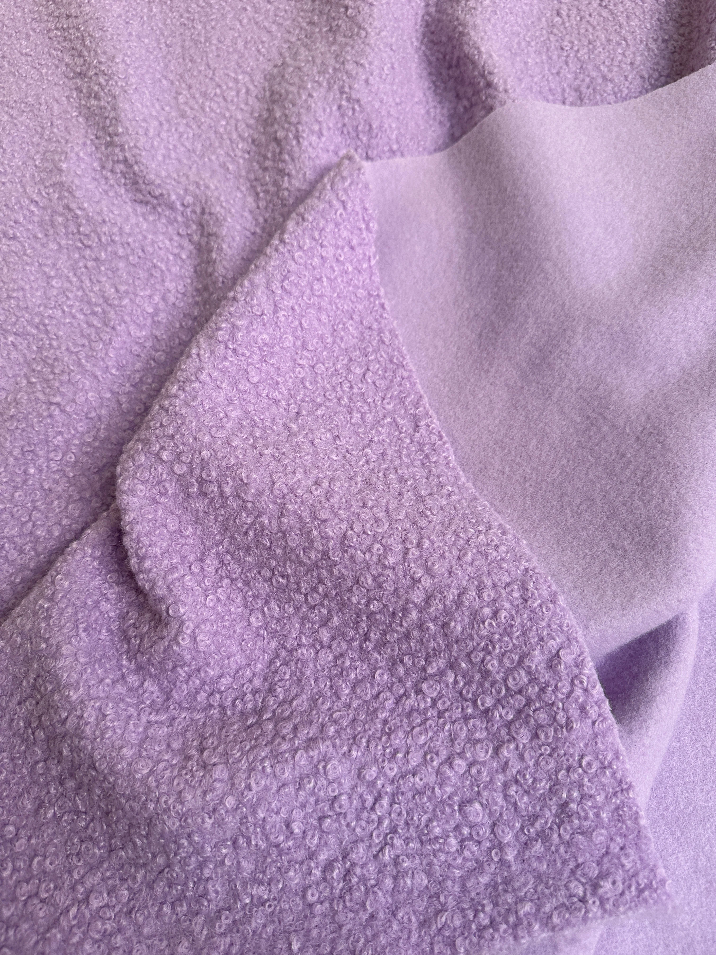 Lavender Premium Lamb Faux Wool - Image 3