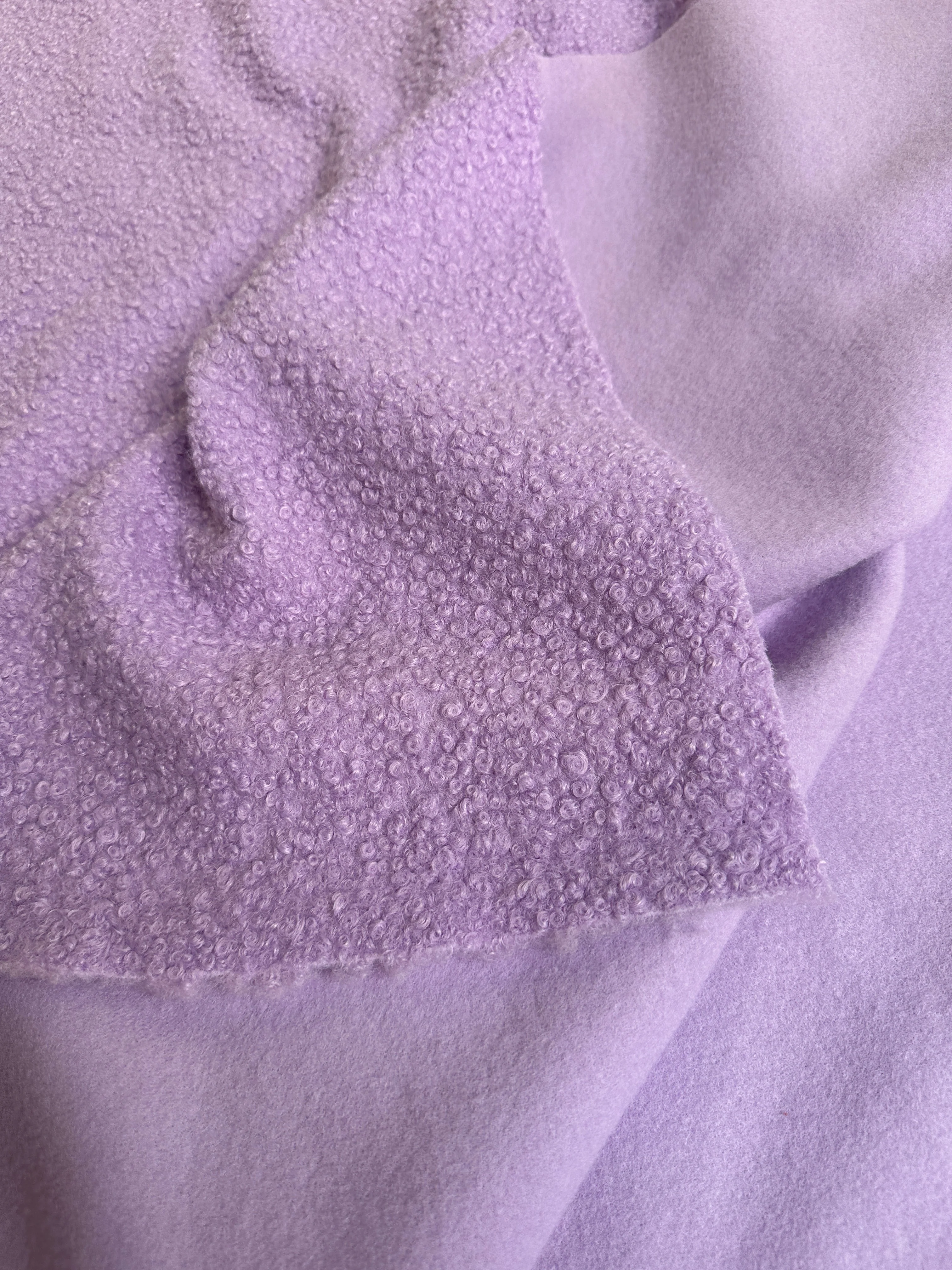 Lavender Premium Lamb Faux Wool - Image 8
