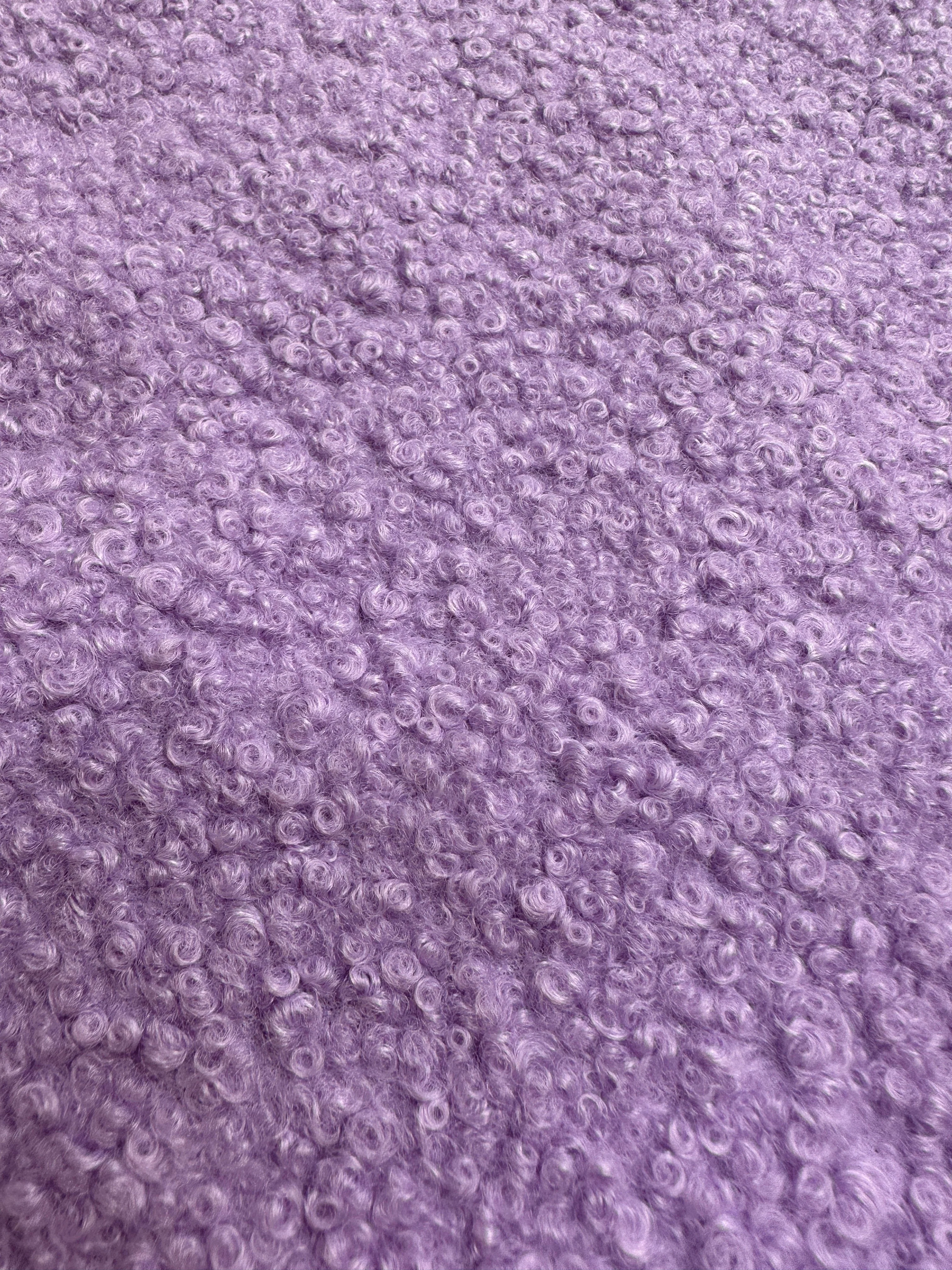 Lavender Premium Lamb Faux Wool - Image 9