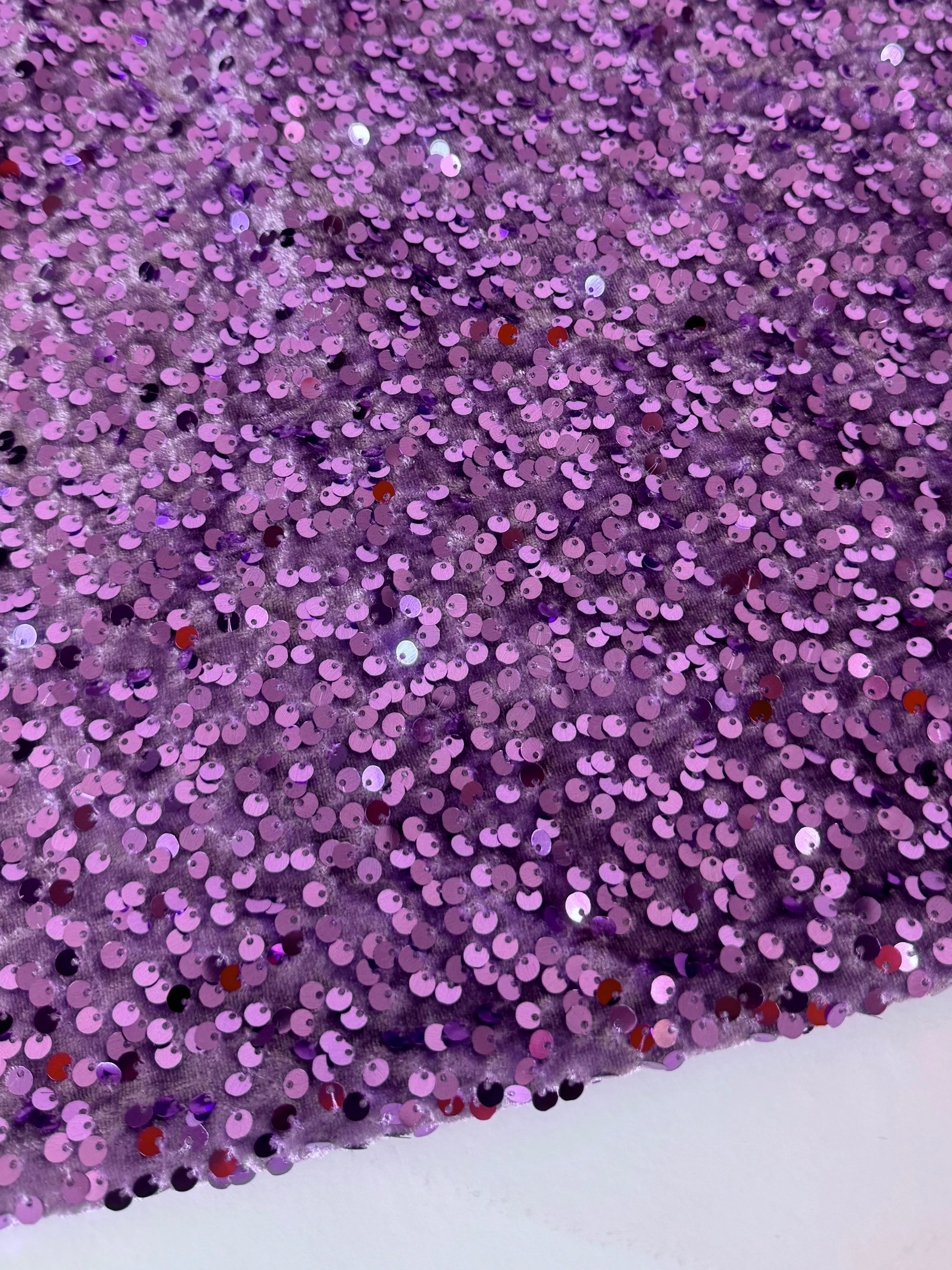 Lavender Sequins Velvet - Image 4