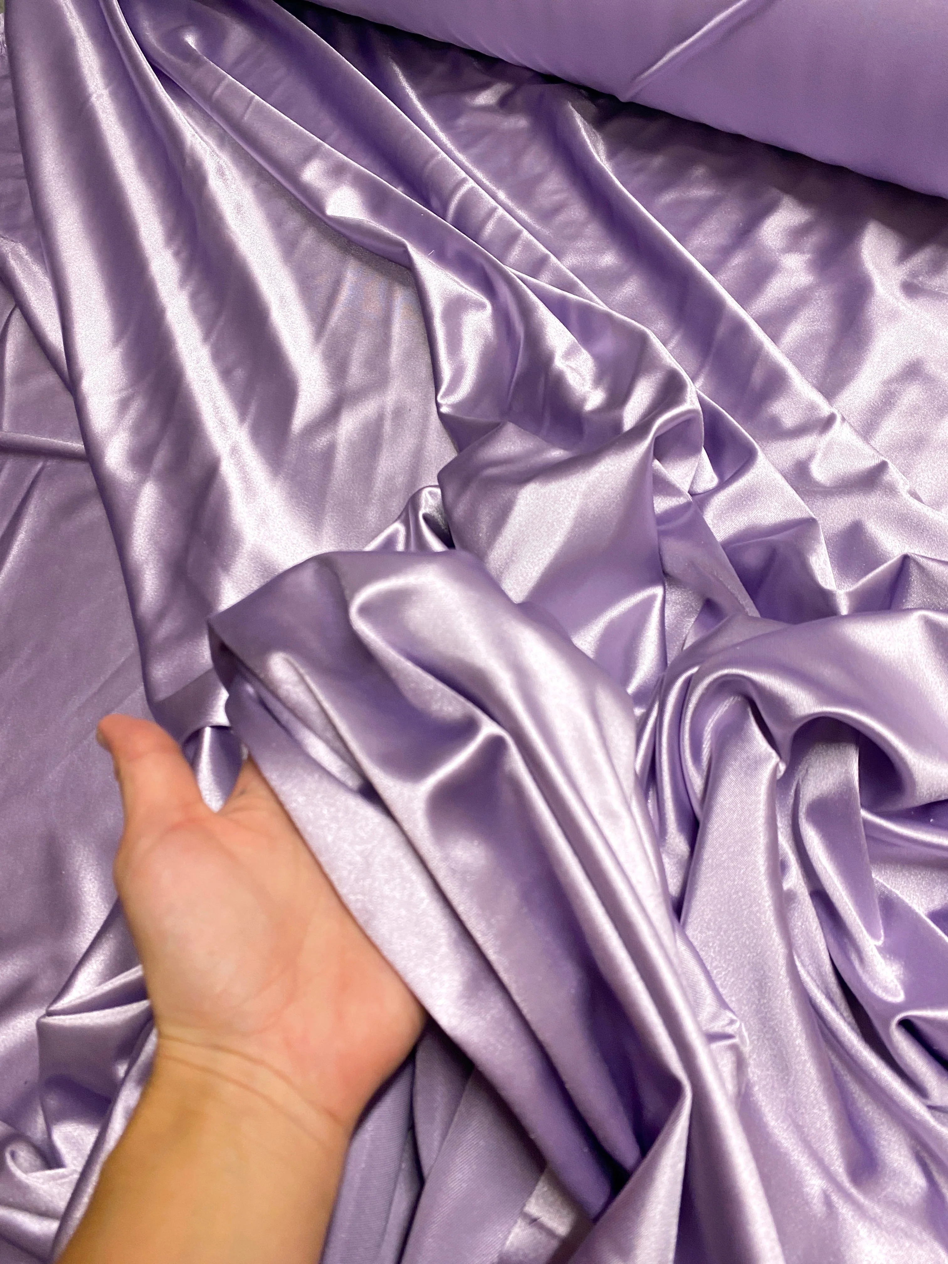 Lavender Shiny Nylon Spandex - Image 5