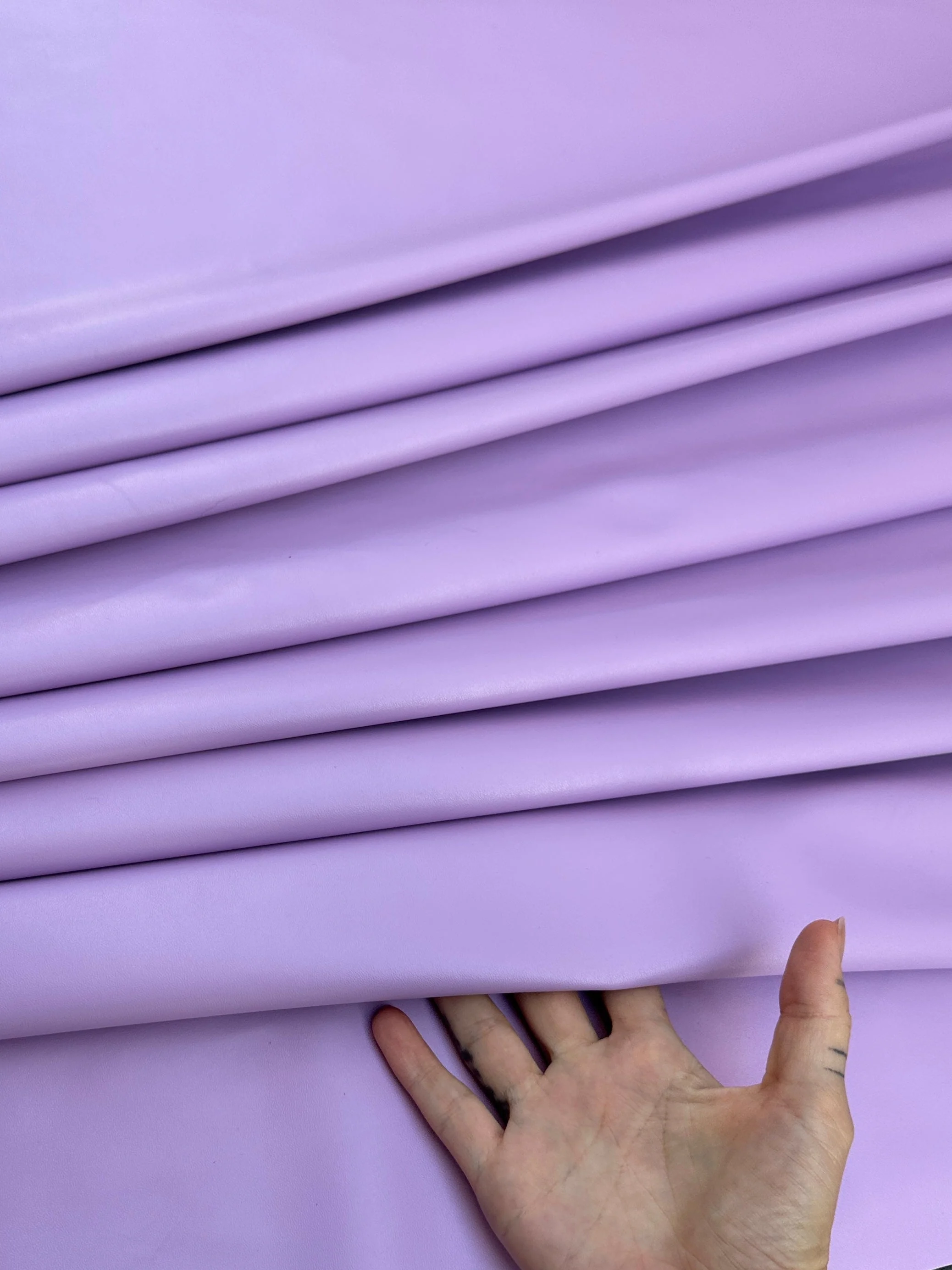 Lavender Stretch Faux Leather - Image 6