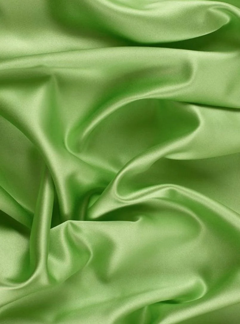 Apple Green Satin - Image 8