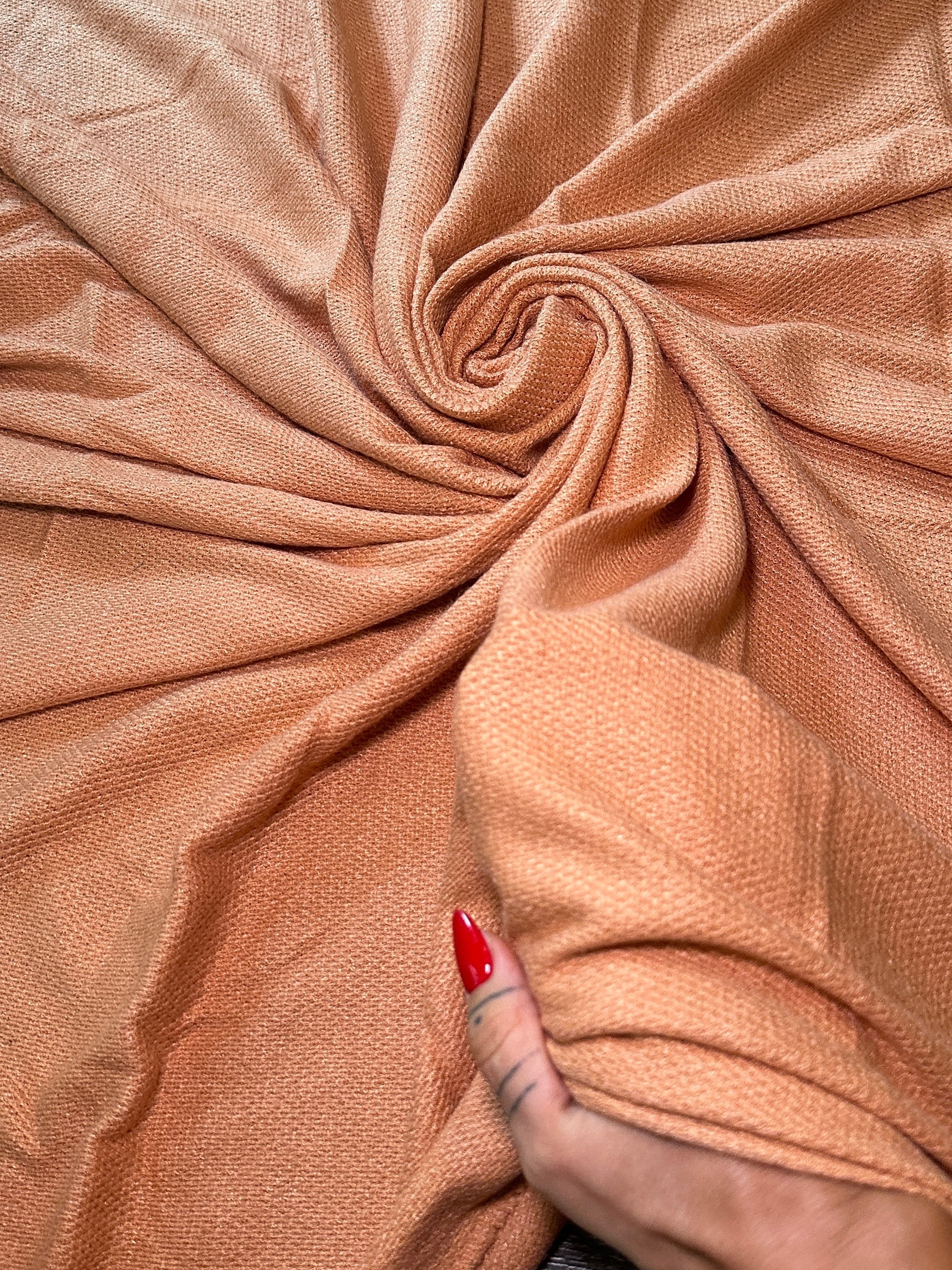 Light Peach Textured Knit - Image 5