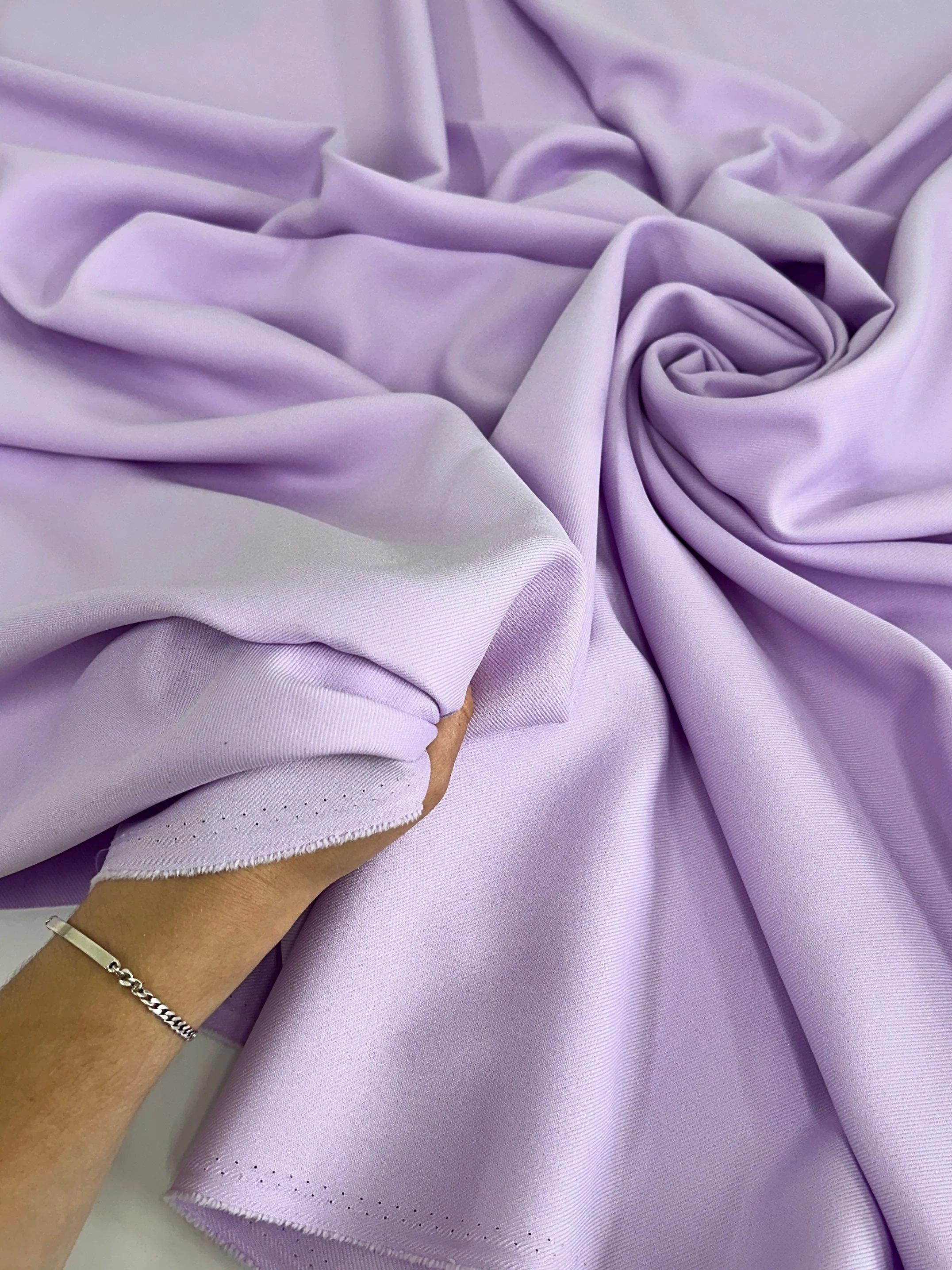 Deluxe Lilac Gabardine - Image 4
