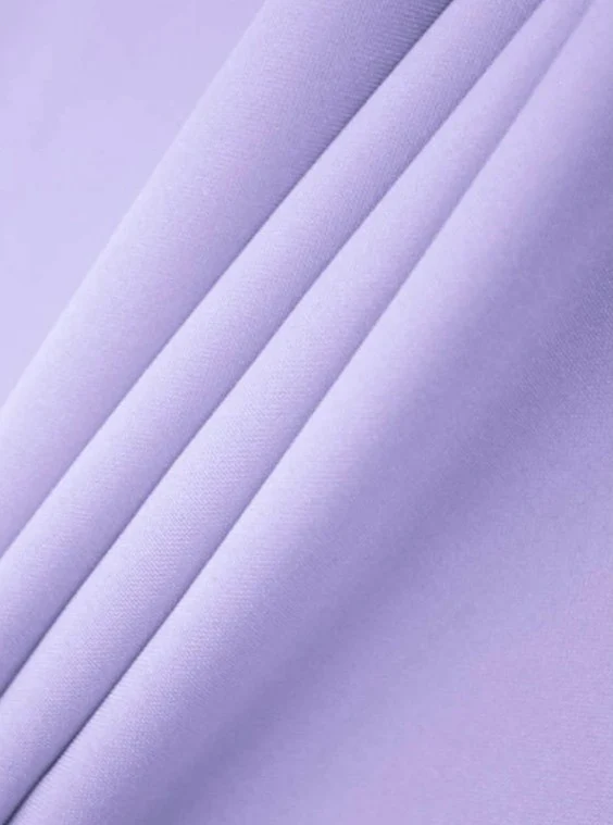 Lilac Poly Poplin - Image 4