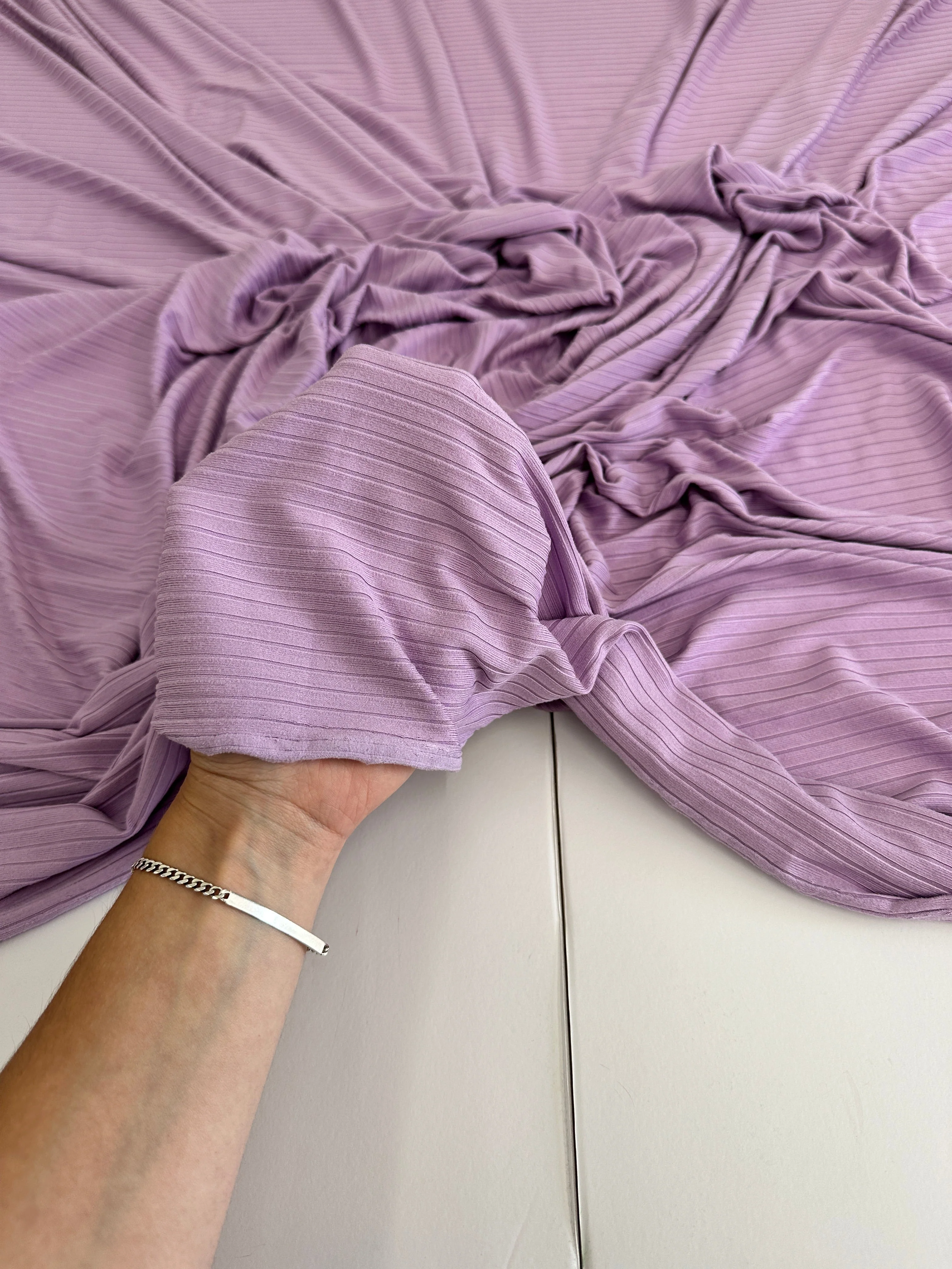 Lilac Rib Knit - Image 8